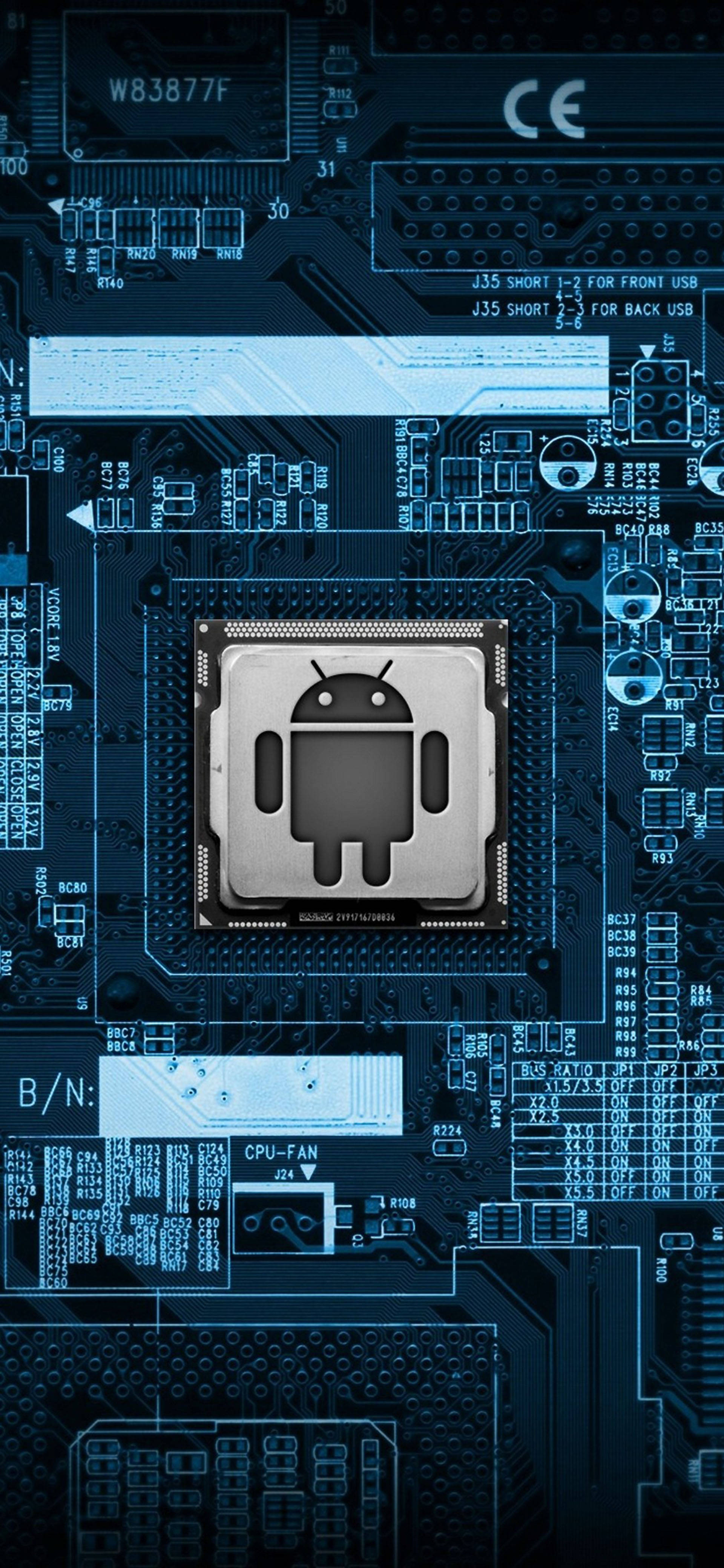 Samsung Galaxy S22 Android-kringloop Muurpapier