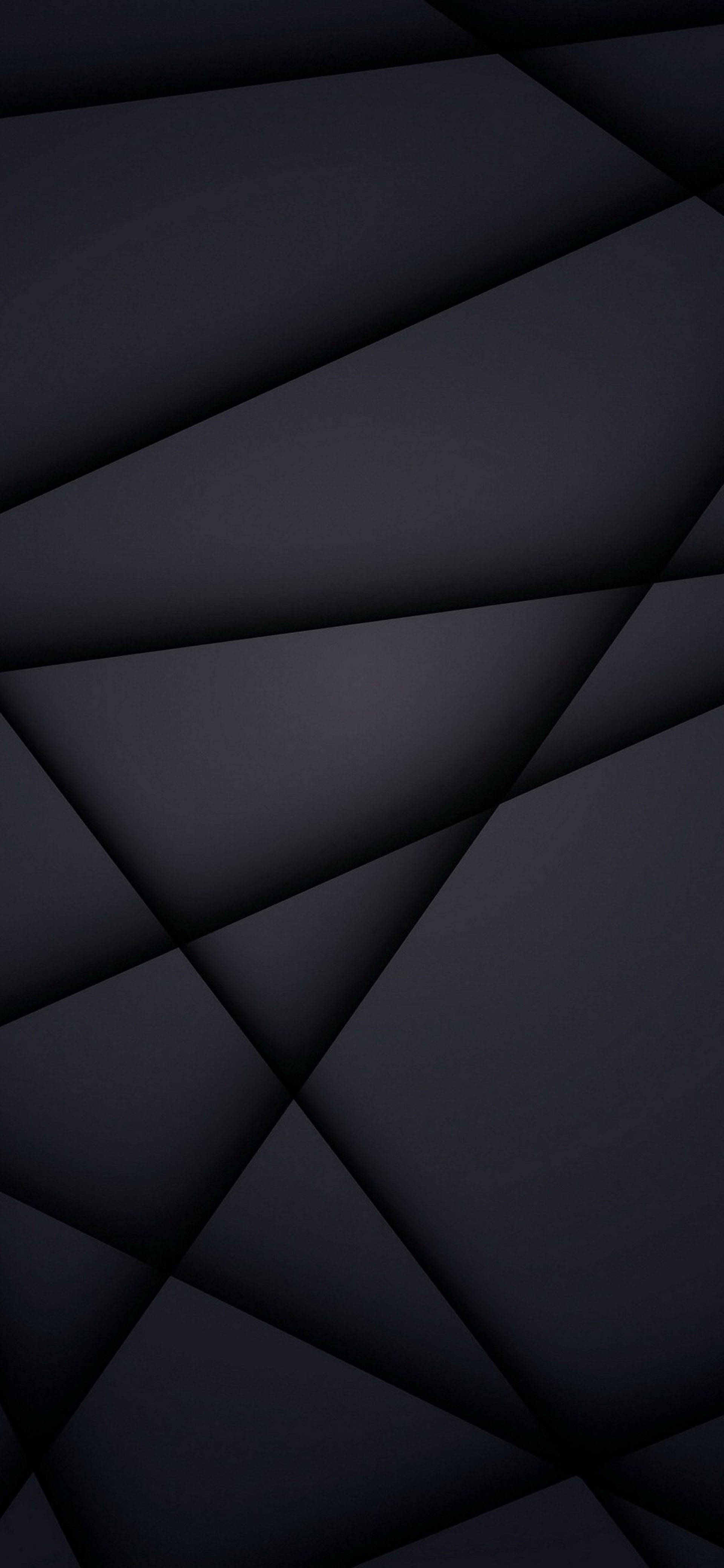 Samsung Galaxy S22 Donker Poligoon Muurpapier