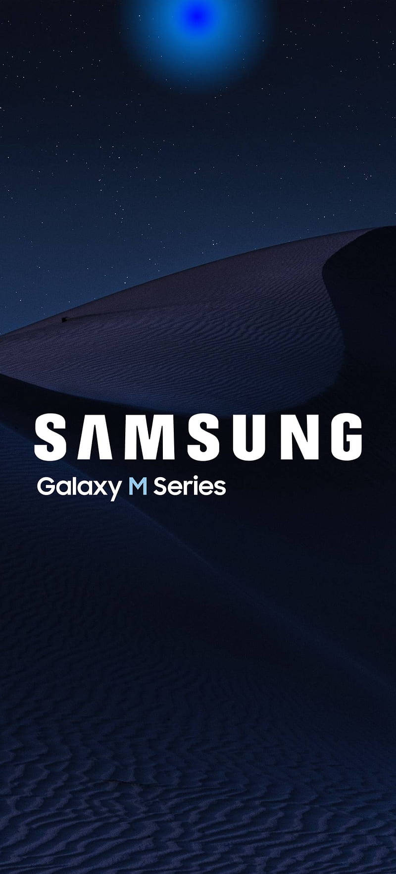Samsung M21 Agtergrond en Logo Muurpapier
