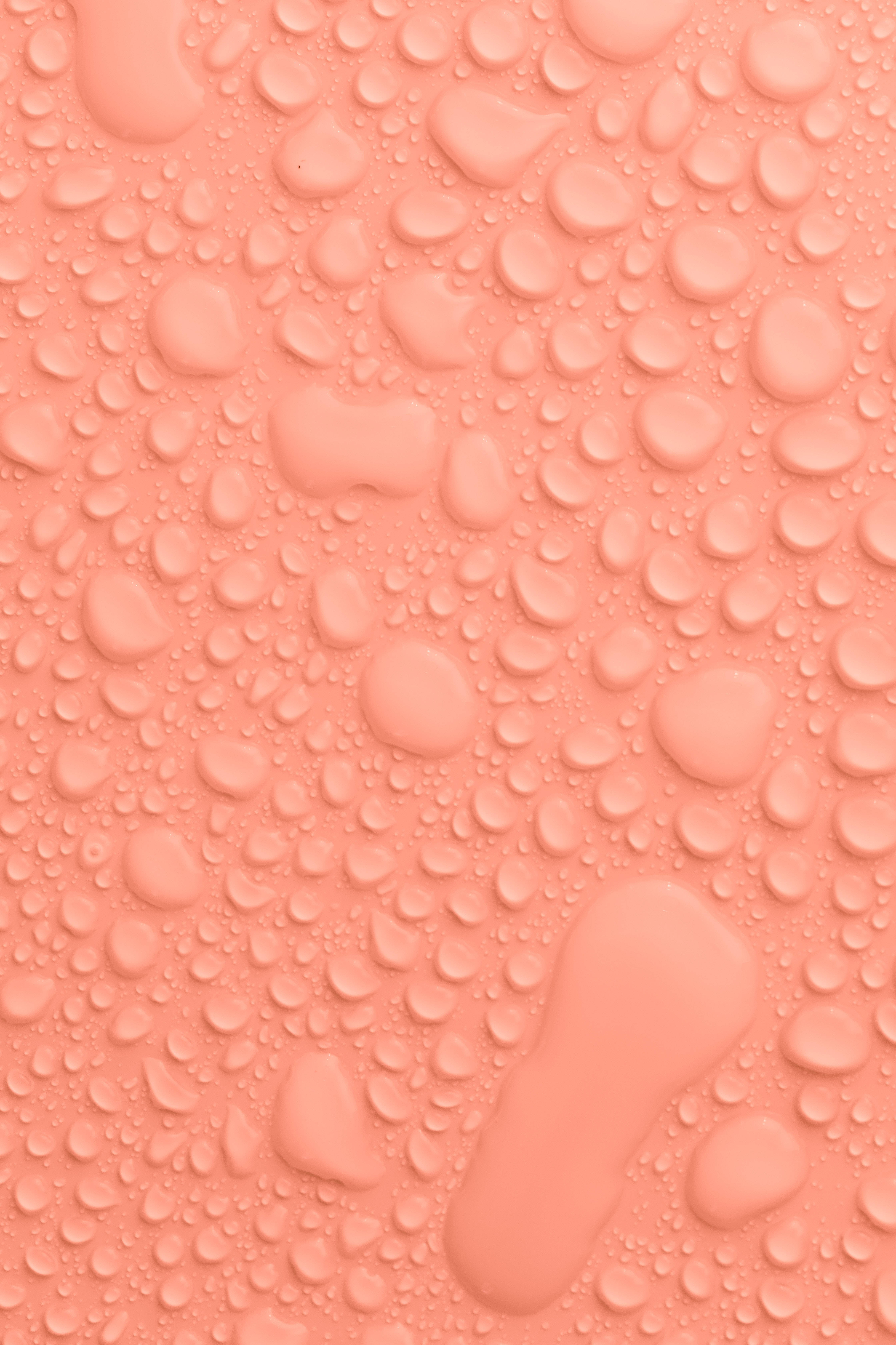 Samsung S20 Ultra Oranje Druppel Muurpapier