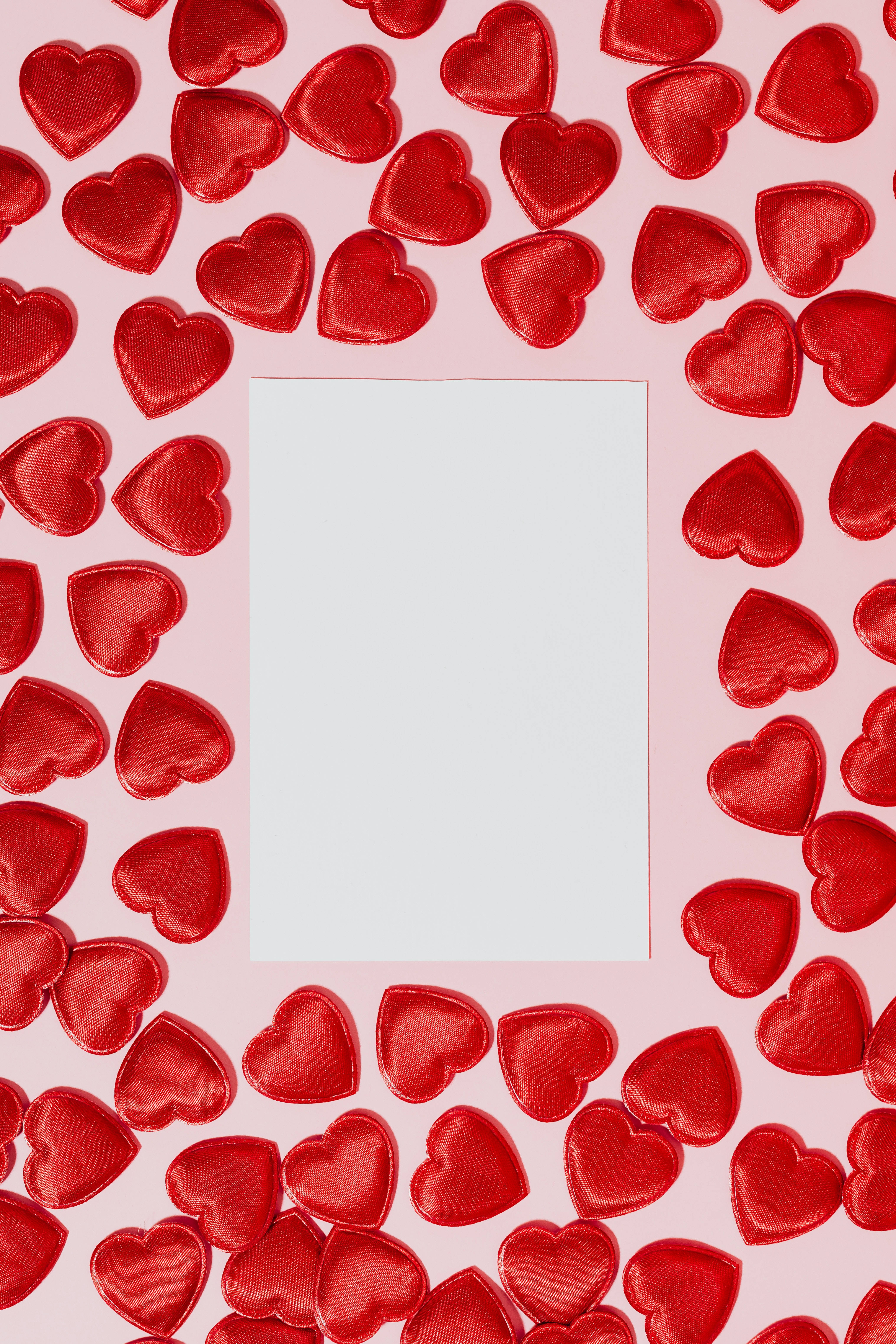 Samsung S20 Ultra Rooi Hart Muurpapier