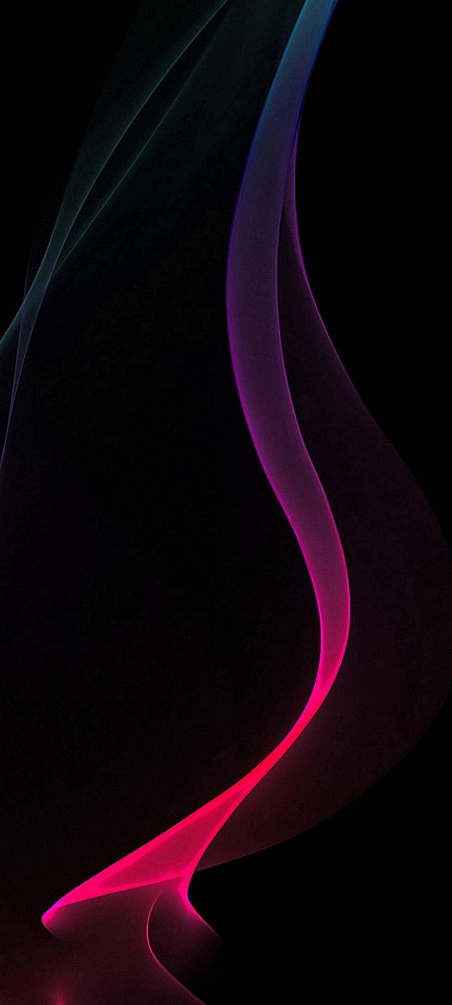 Samsung S21 Ultra Neon Golf Muurpapier