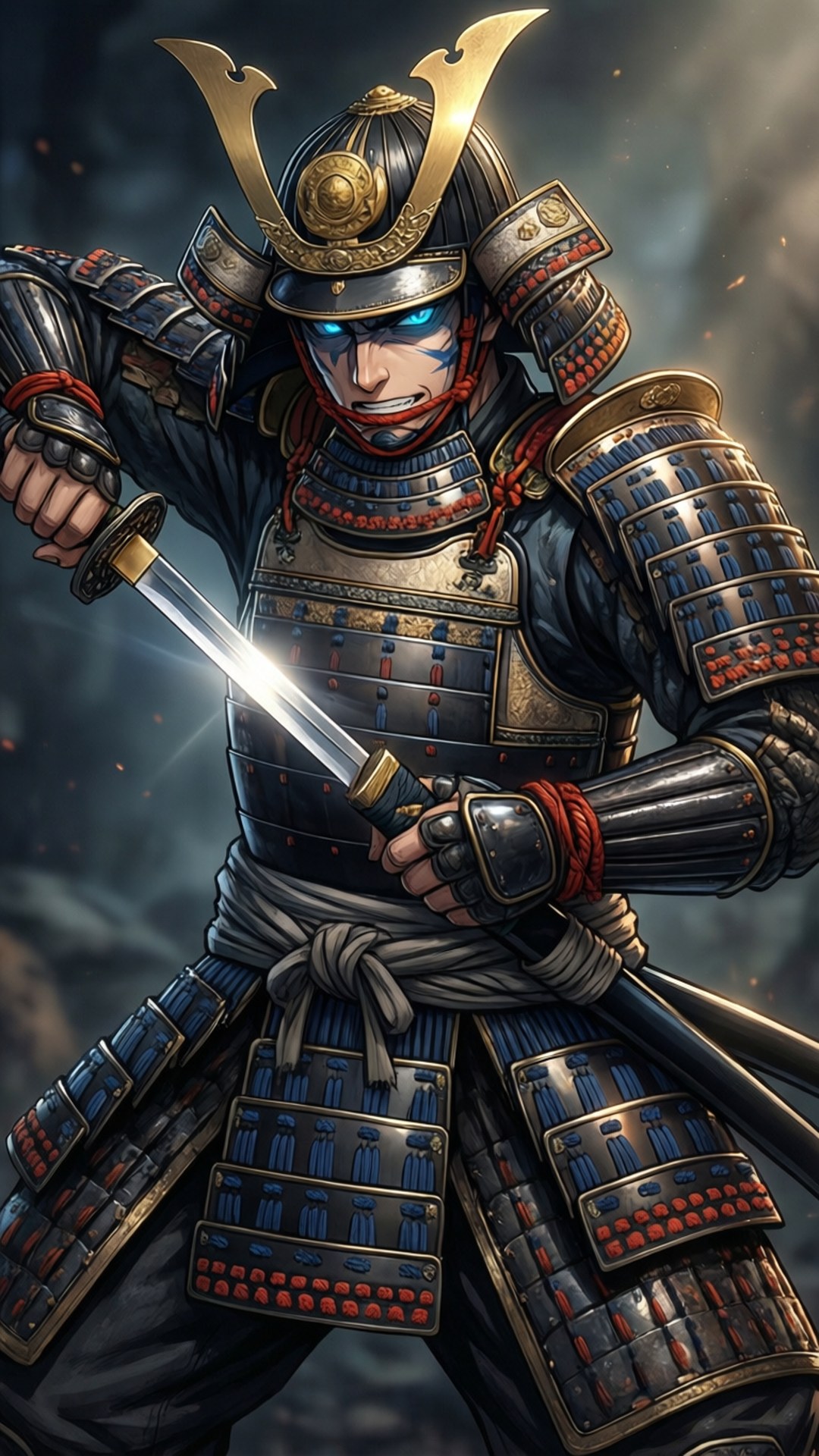 Samurai Trek Muurpapier
