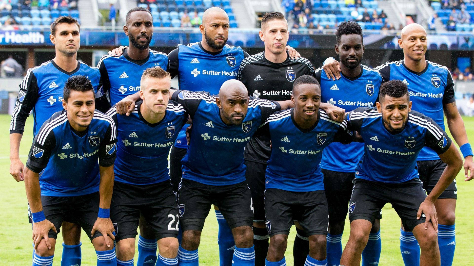 San Jose Earthquakes Sokkerspan Muurpapier