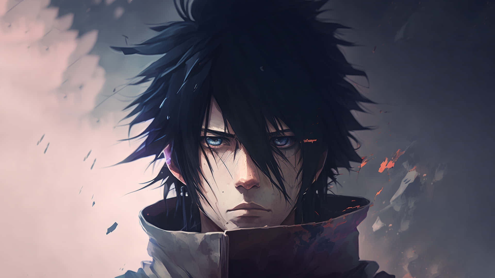 Sasuke-agtergrond Muurpapier