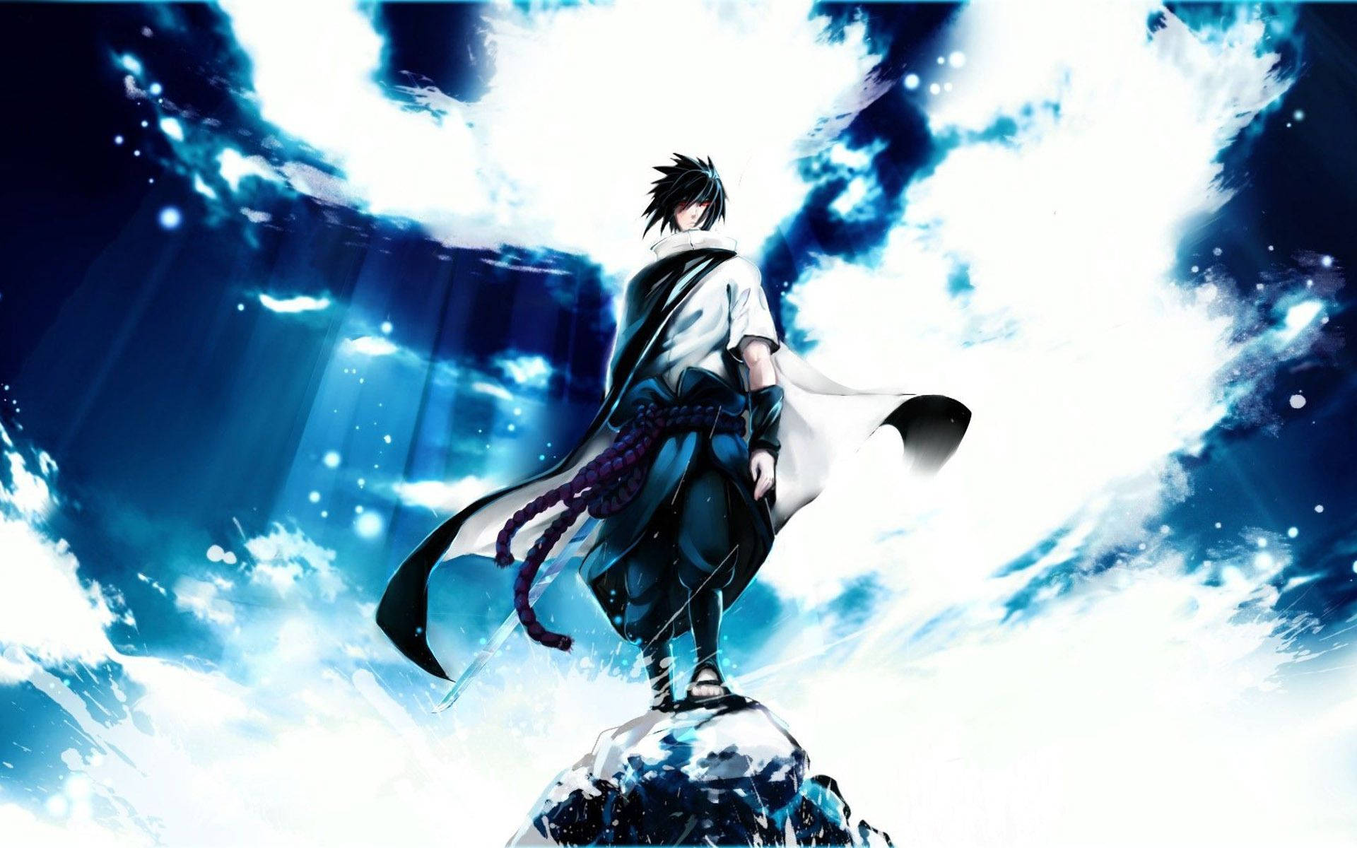1920x1200 Sasuke-agtergrond