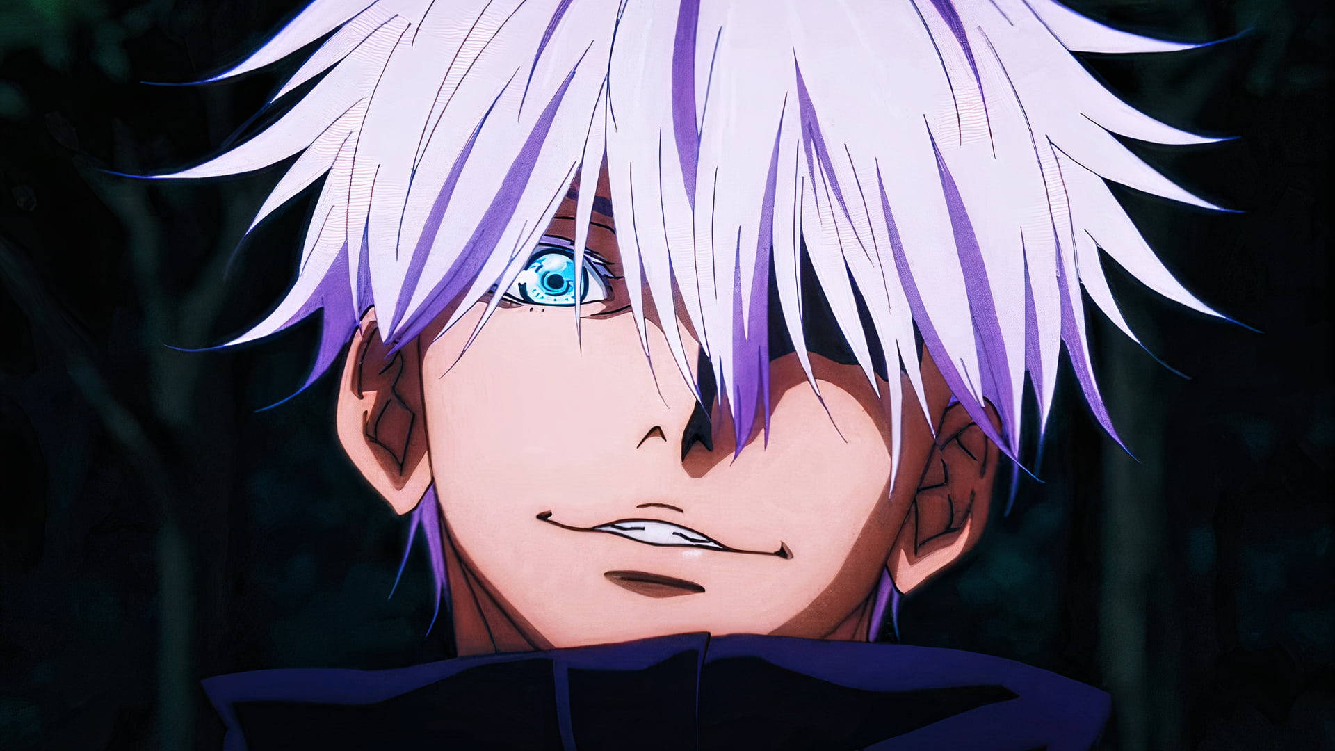 Satoru Gojo Cool Seun Anime — Anime seun Muurpapier