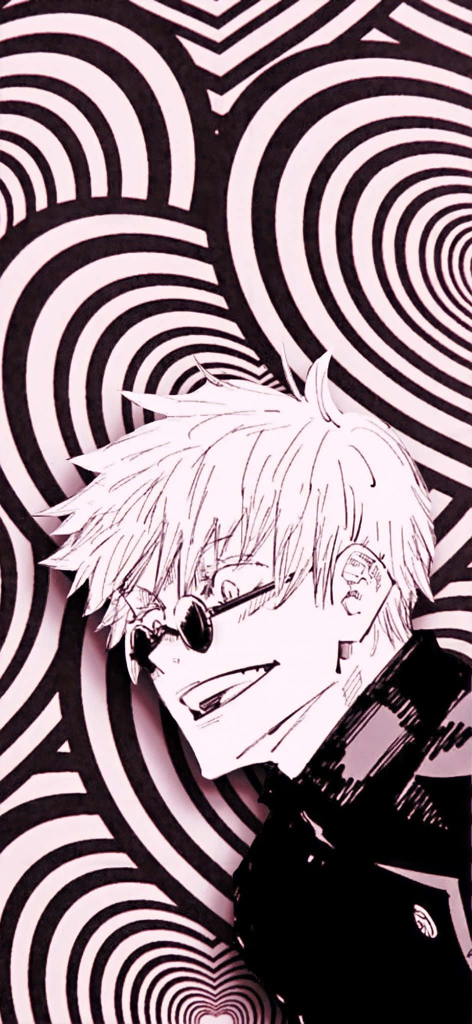 Satoru Gojo Gotiese Anime Muurpapier