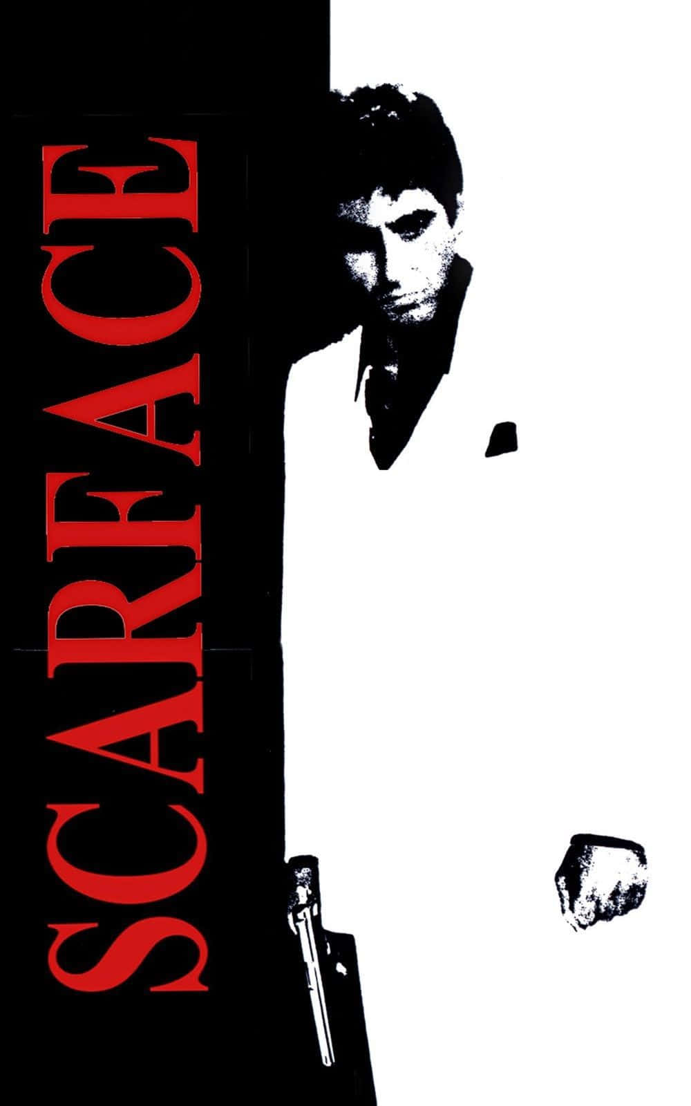 Scarface iPhone Fliekplakkaat Muurpapier