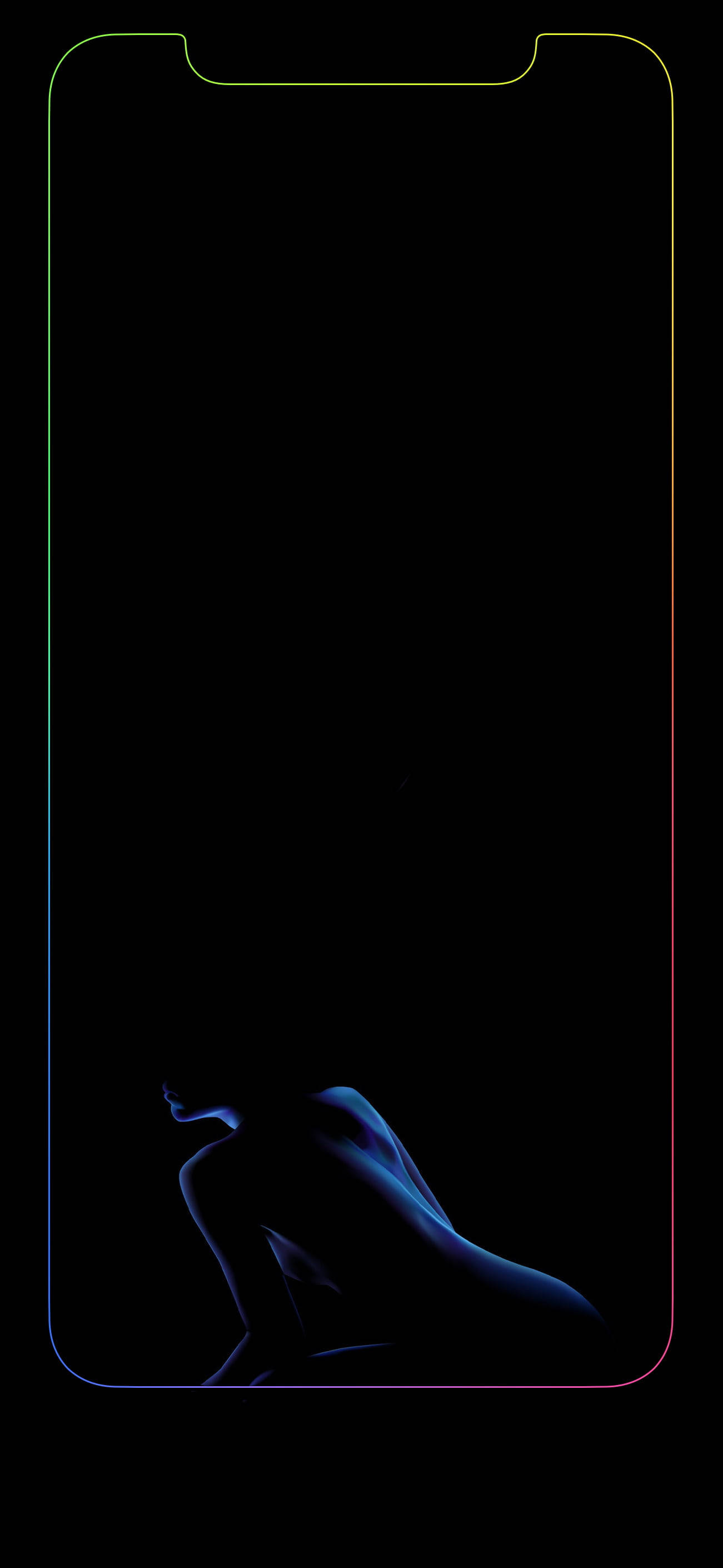 Sensuele Neon Estetiese iPhone Muurpapier