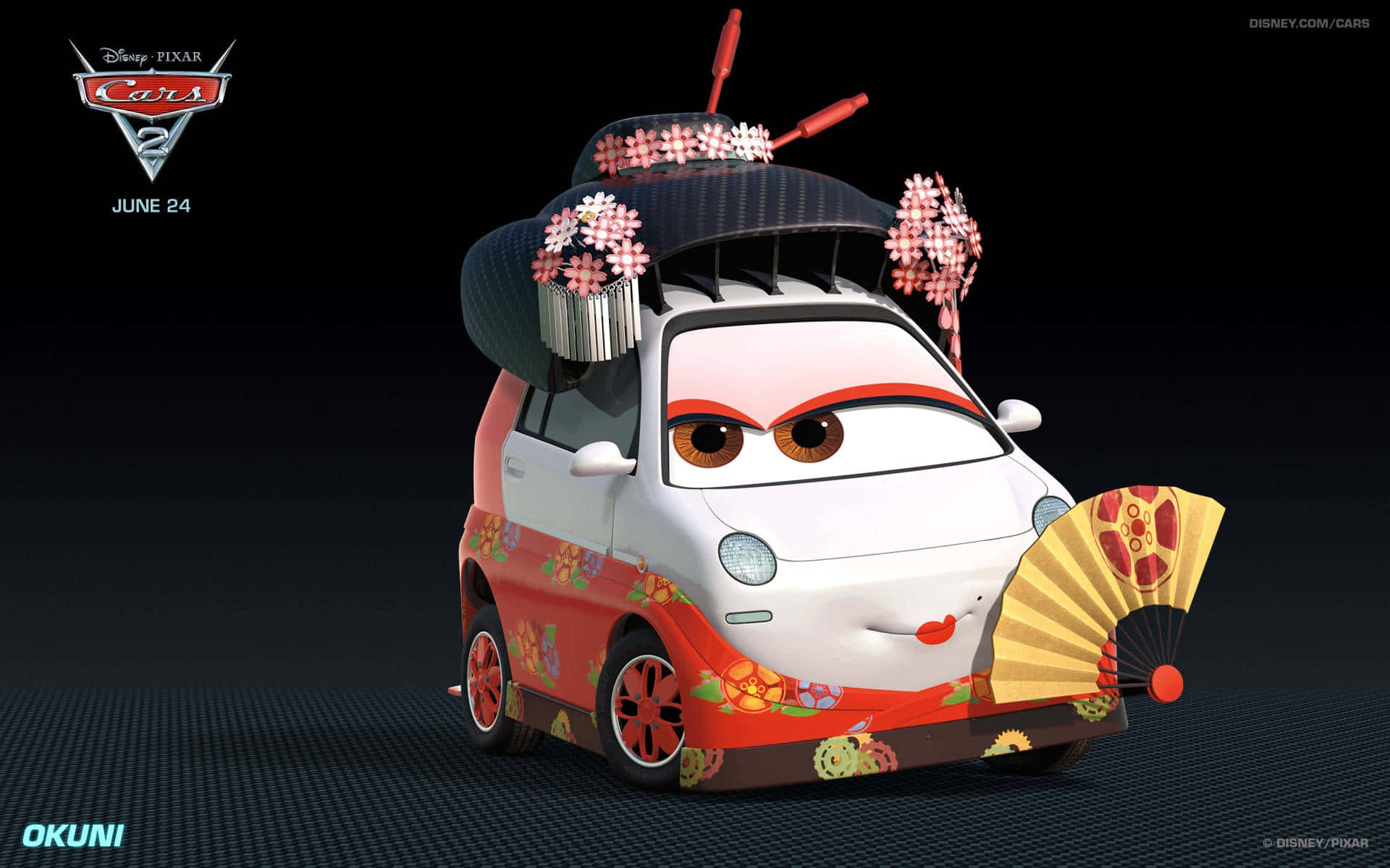 SEO Cars 2 – Verower die Rockport-snelweg Muurpapier