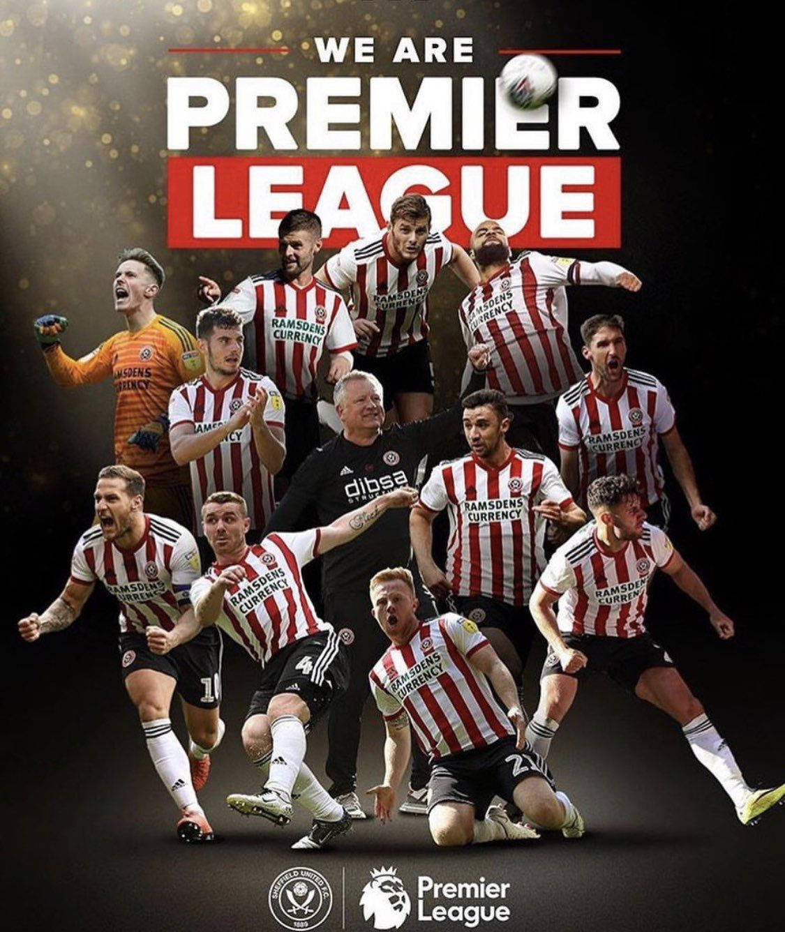 Sheffield United Premier League Muurpapier