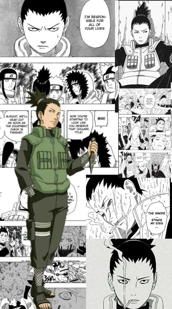 Shikamaru Stunt-kuns-estetika Muurpapier