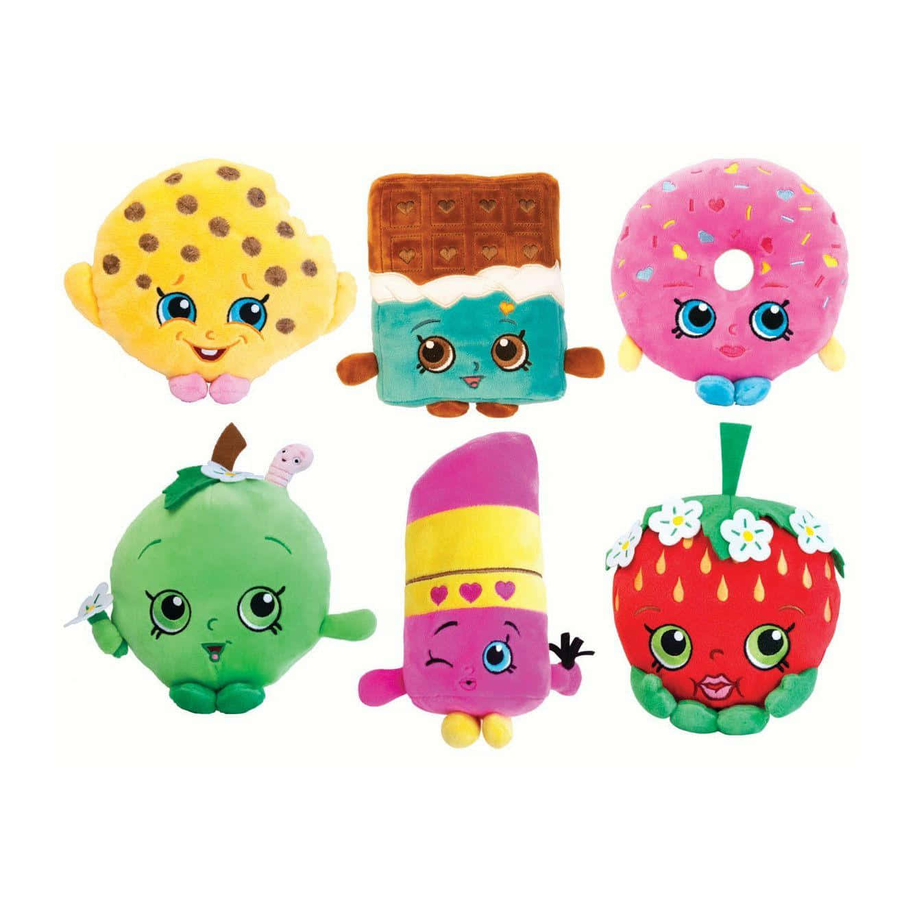 Shopkins Plush Speelgoed Muurpapier