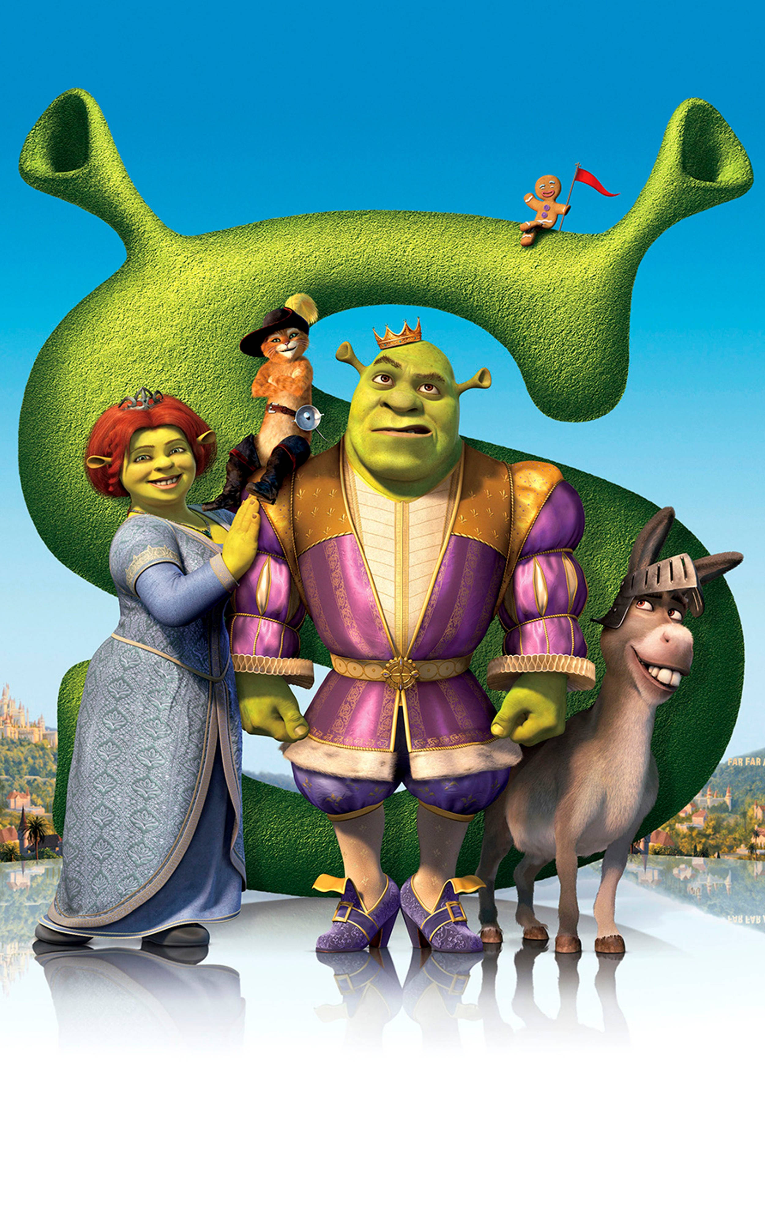 Shrek die Derde Muurpapier