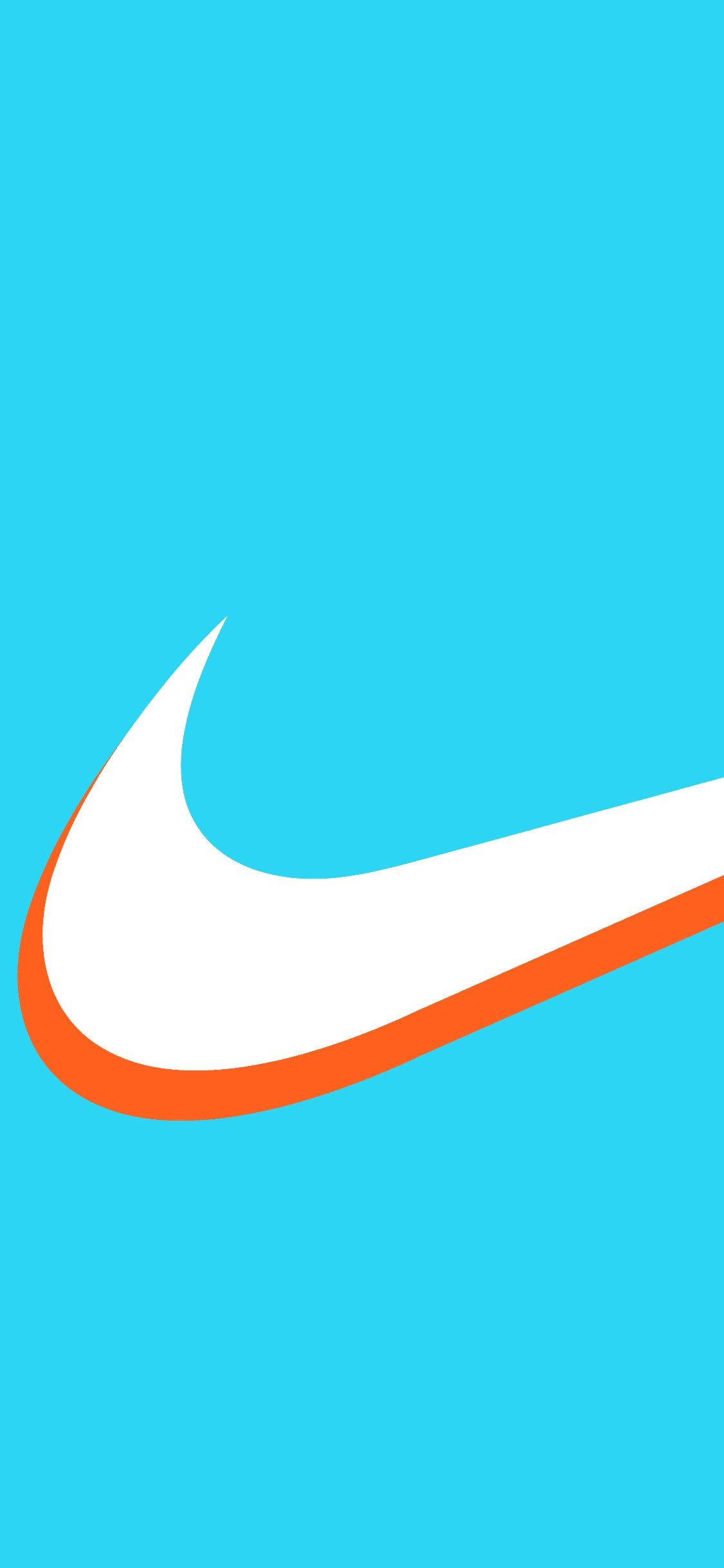 Sian Nike iPhone-agtergrond Muurpapier