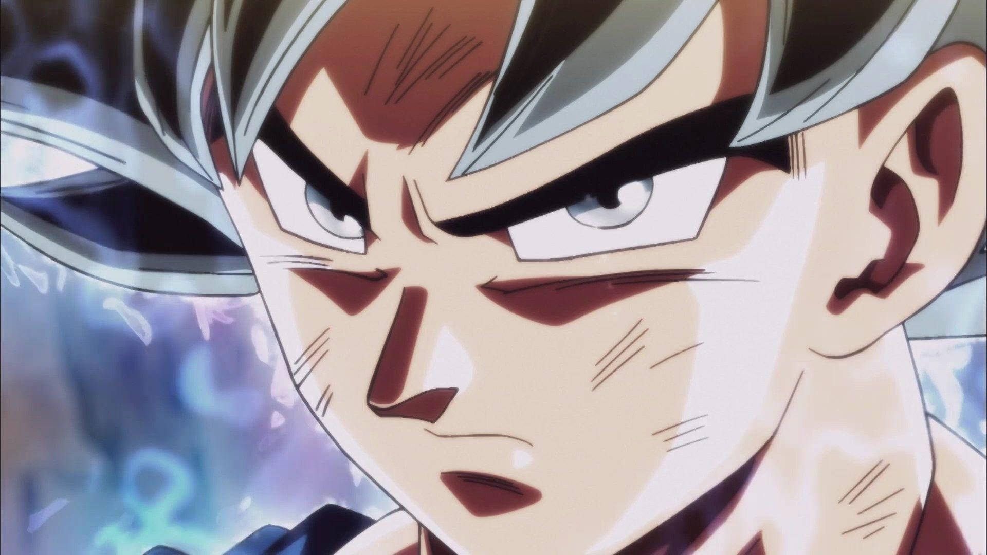 Silwerhare Ultra Instink Goku Muurpapier