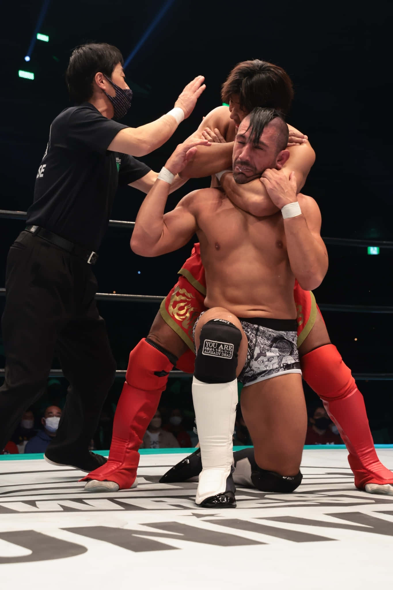 Simon Gotch teen Masakatsu Funaki Nasionale Kampioenskap V3 Muurpapier