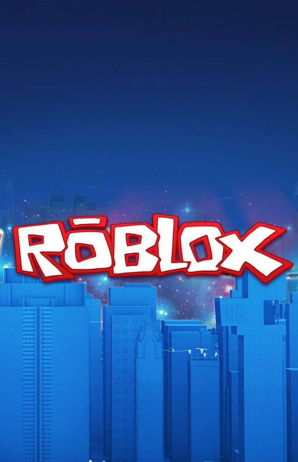 Skakel in met Roblox op jou iPhone Muurpapier