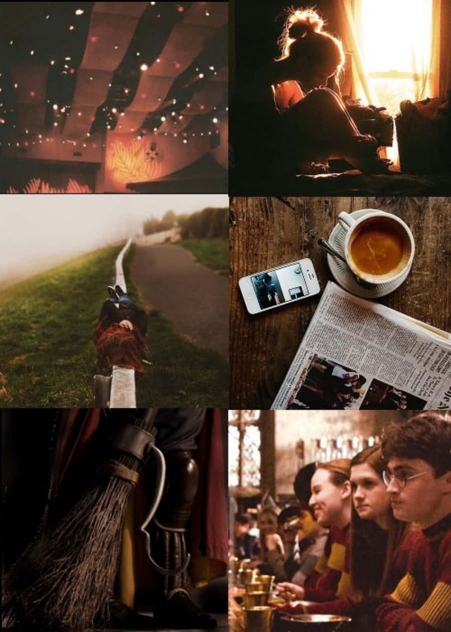 Skep die Estetiese Harry Potter Prent van Jou Drome Muurpapier