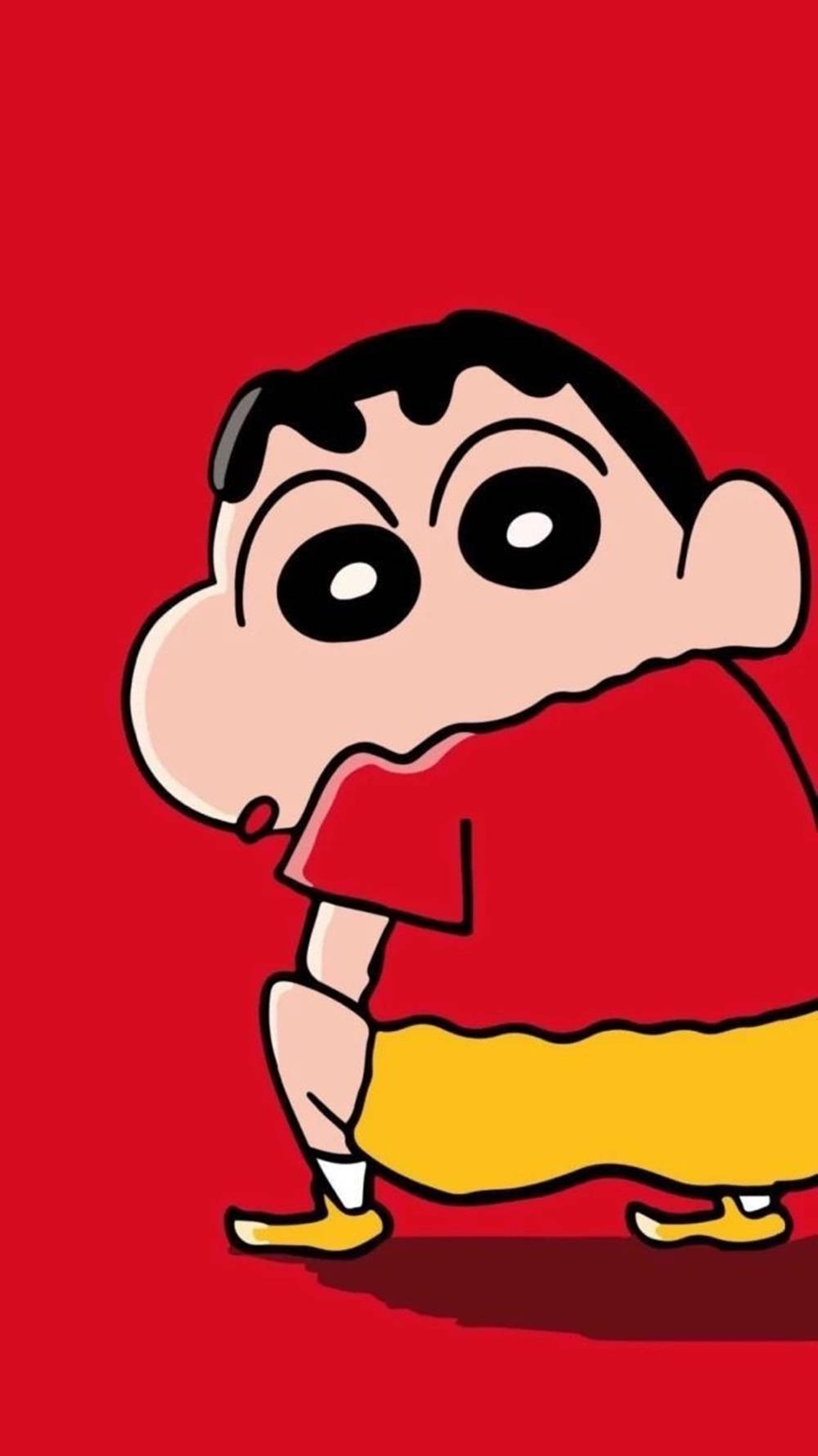 Skerpioen Shin Chan iPhone Muurpapier