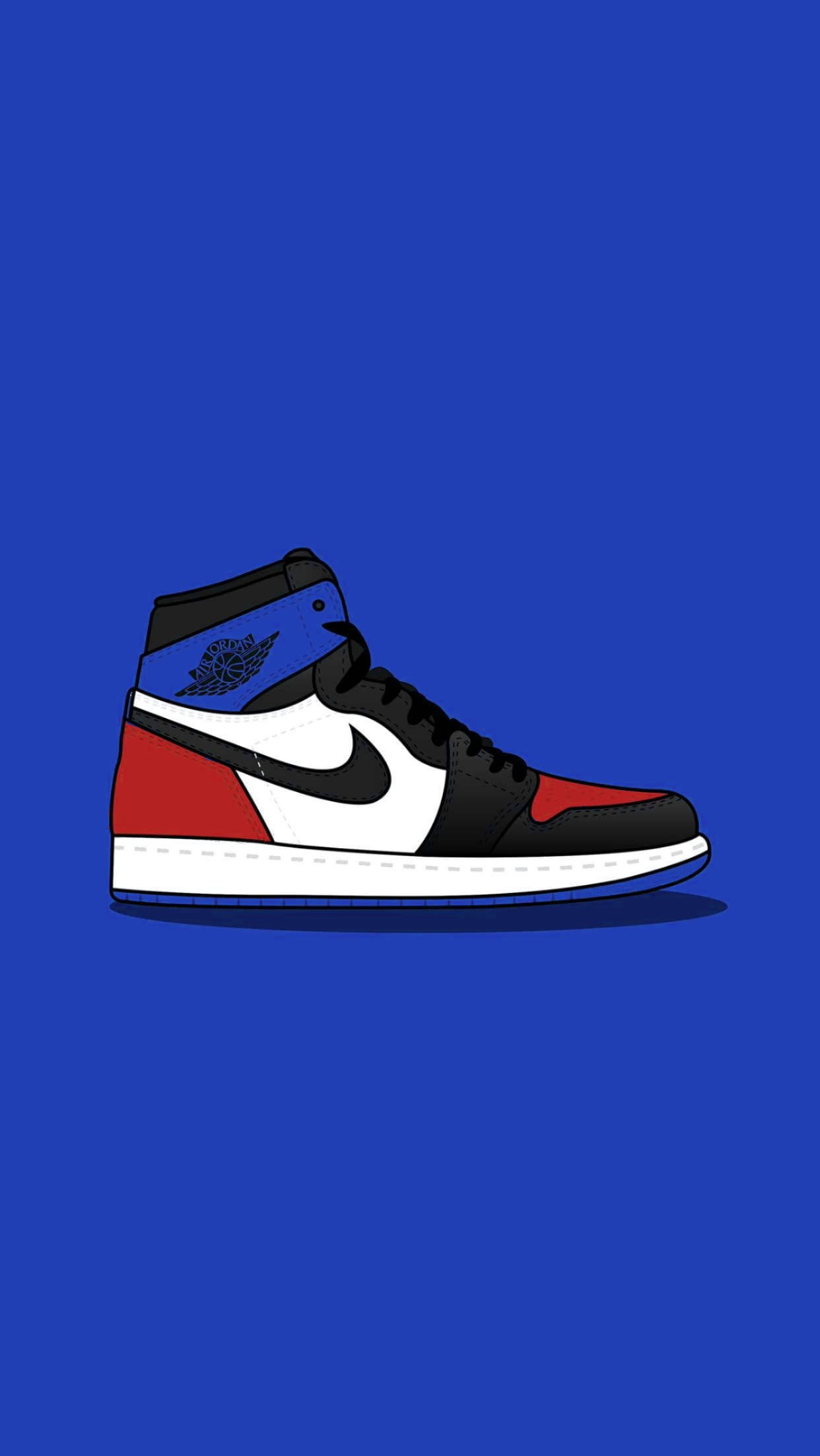 Skoene van Nike in Vloot Muurpapier