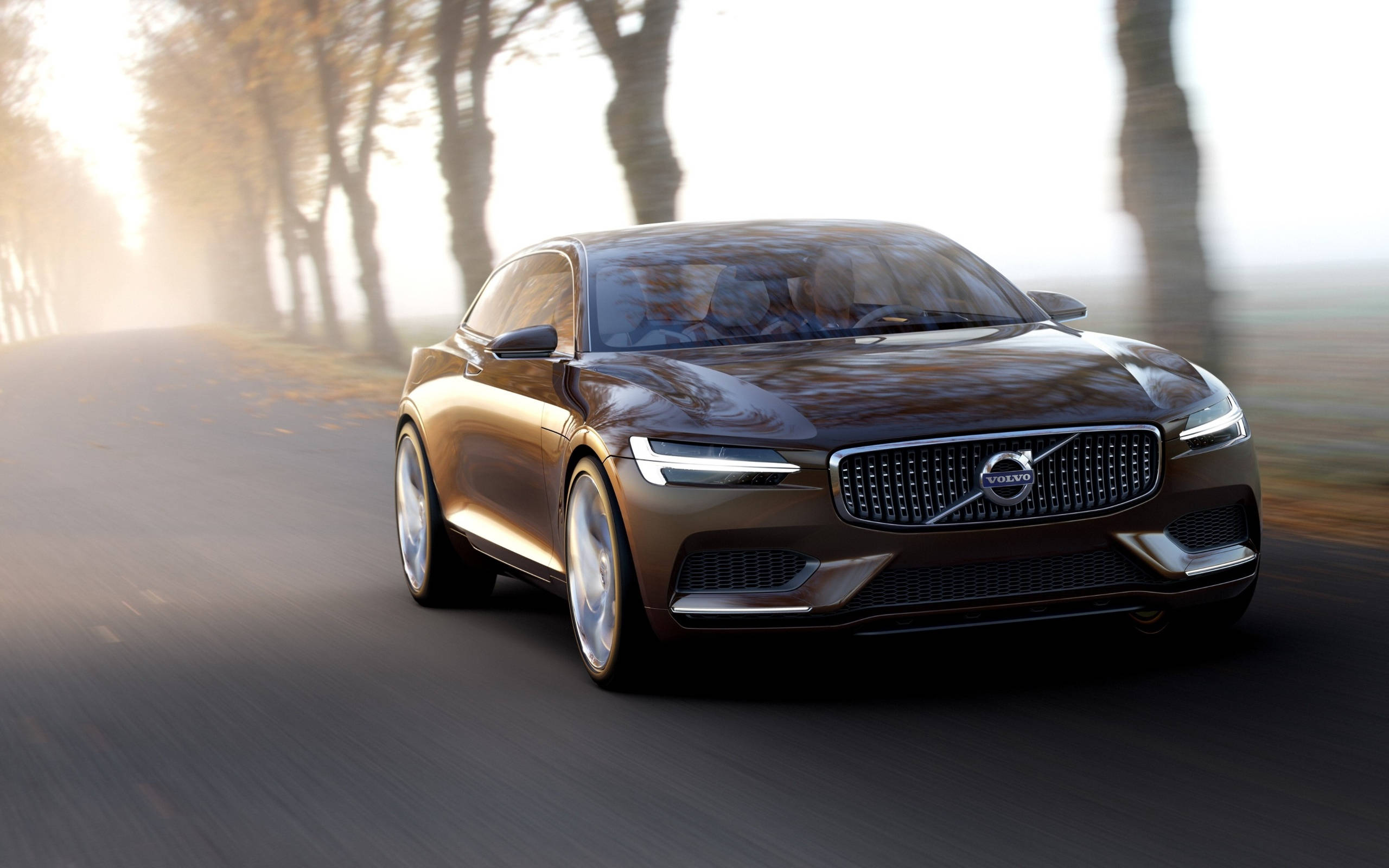 Skoon Kar Volvo S90 Muurpapier