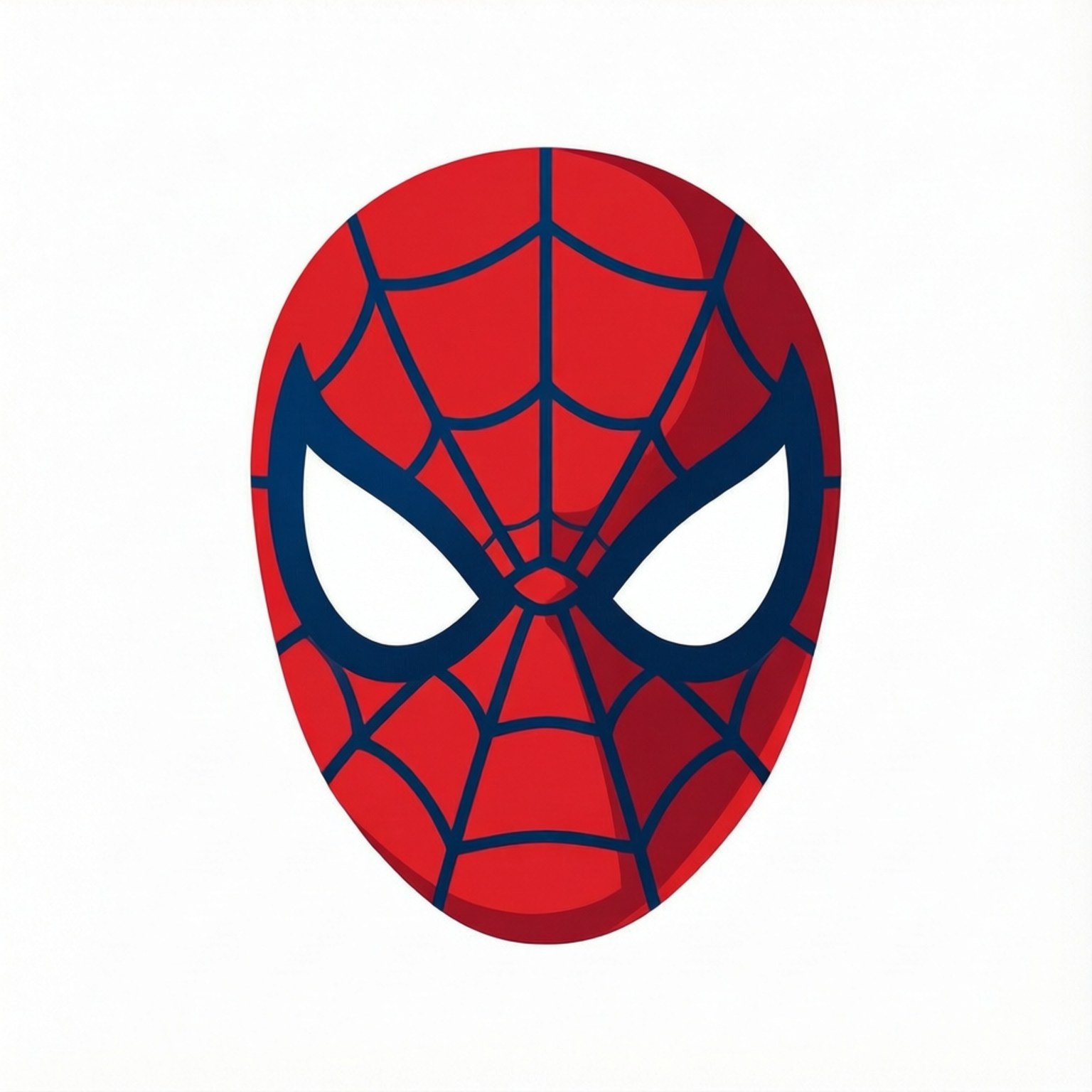Skoon Spiderman-logo Muurpapier