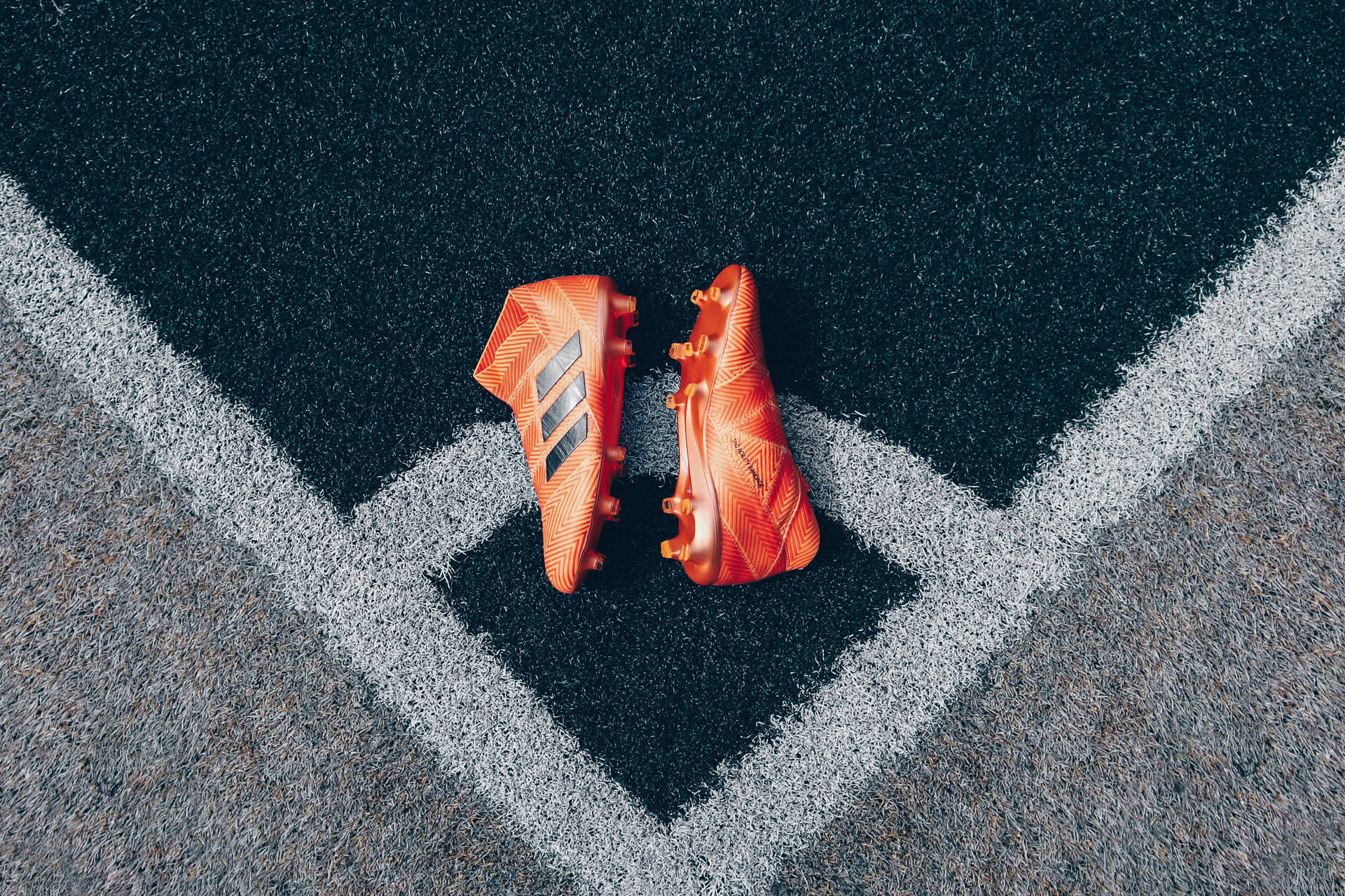 Adidas sokkerskoene op hoekskepmuur muurpapier. — Sokker GIF Muurpapier