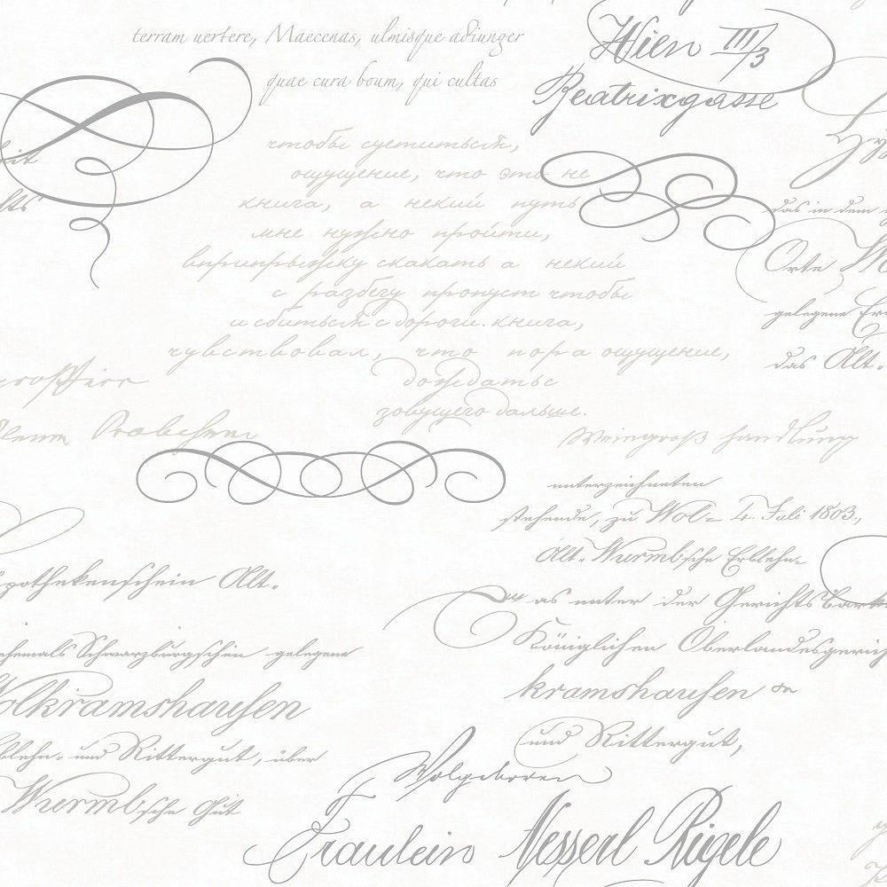 Skrif Elegante Franse Kalligrafie Muurpapier