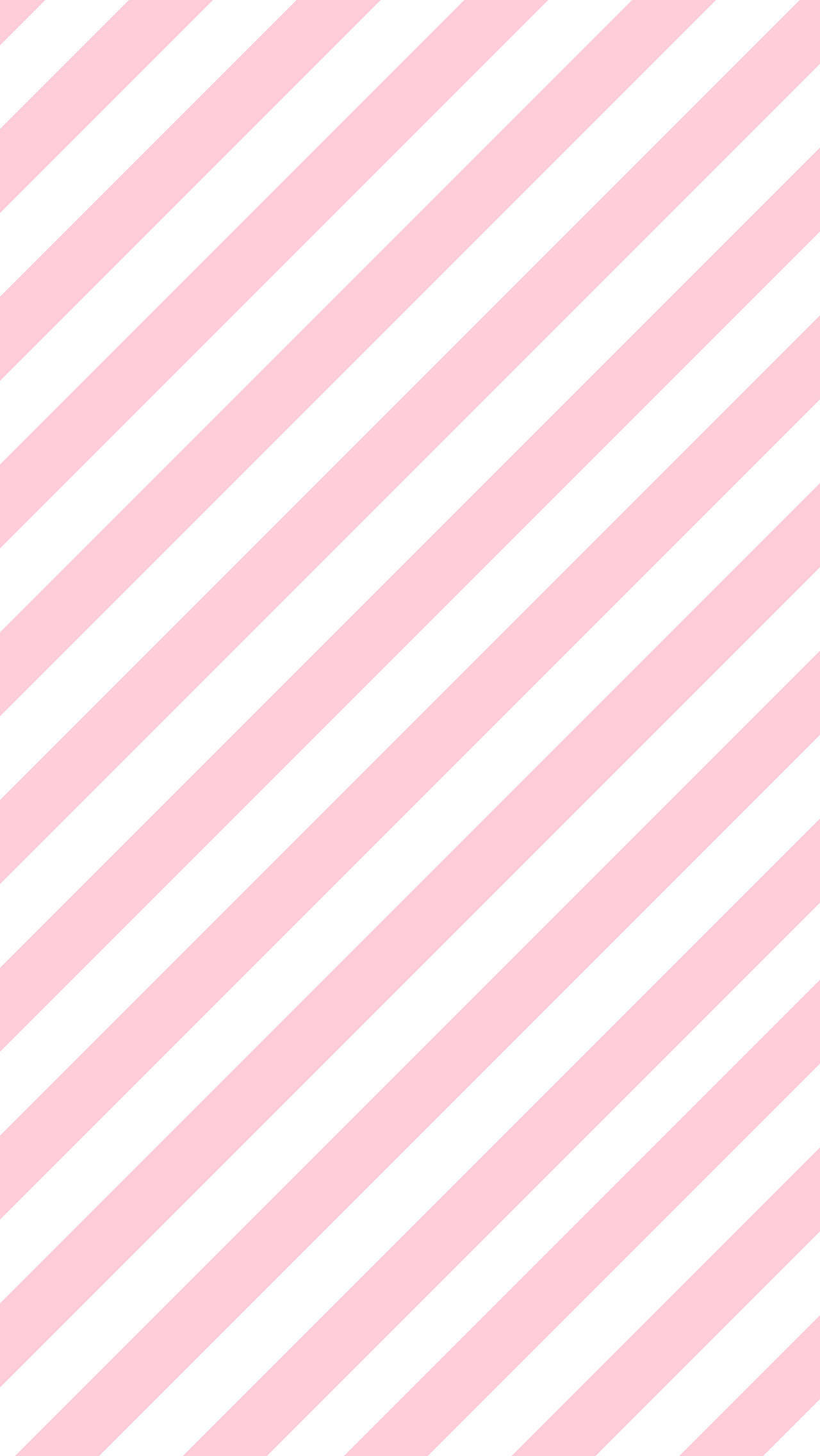 Skuins Pienk en Wit Lyne Preppy PFP Muurpapier