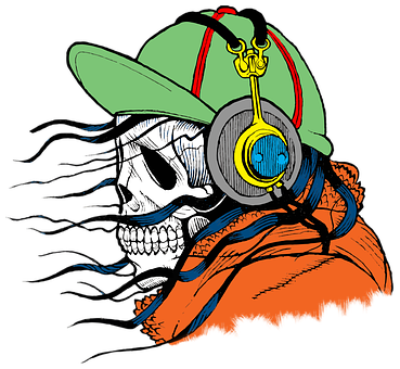 Skullin Hip Hop Kleredrag