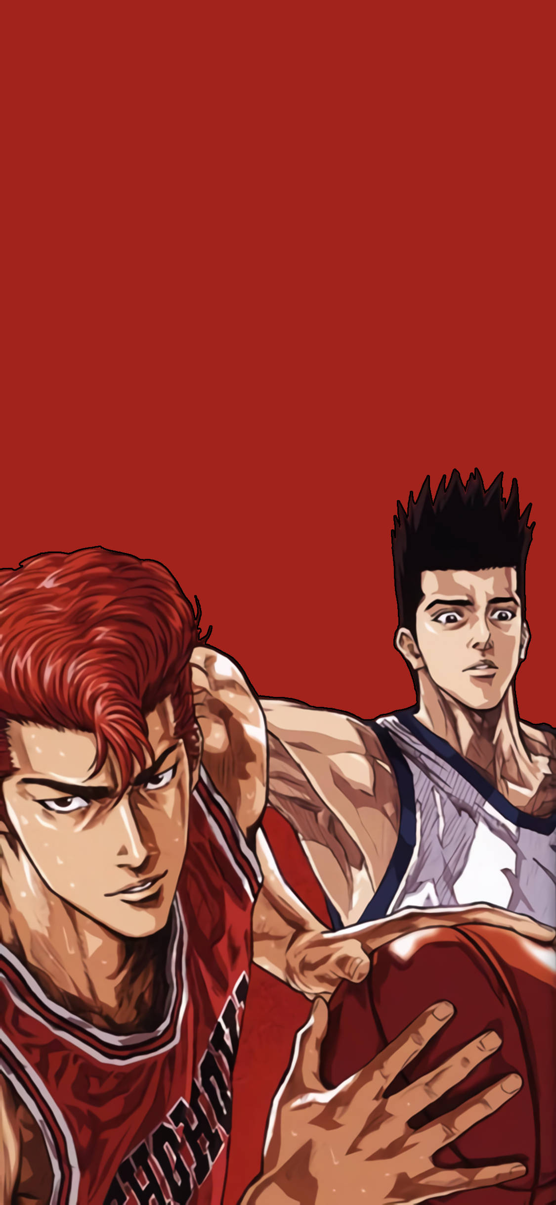 Slam Dunk Sakuragi En Sendoh Muurpapier