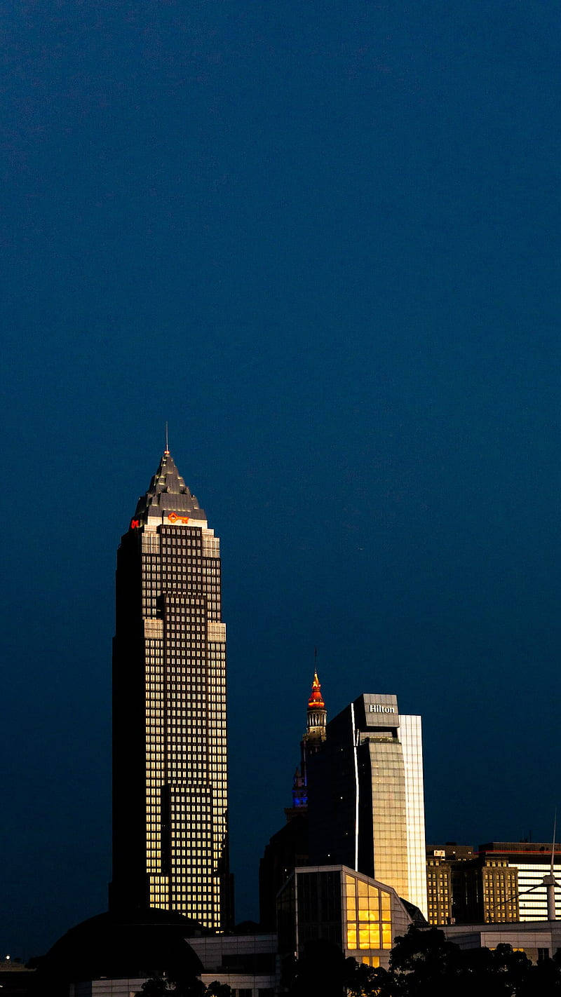 Sleuteltoring van Cleveland Muurpapier
