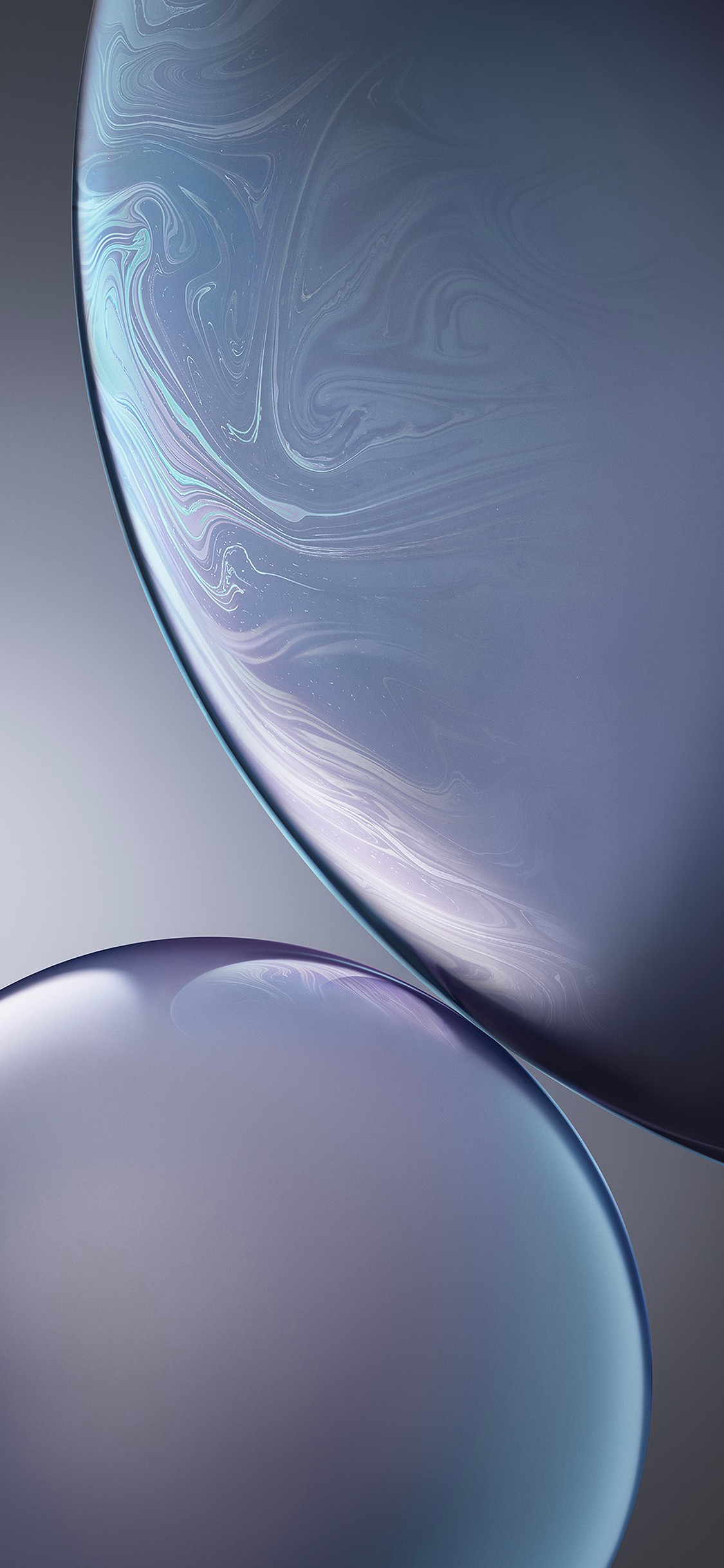 Slim en moderne iPhone XR met 'n lewendige vertoning Muurpapier