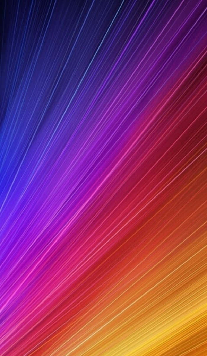 Slimme Xiaomi-slimfoon op Lewendige Agtergrond Muurpapier