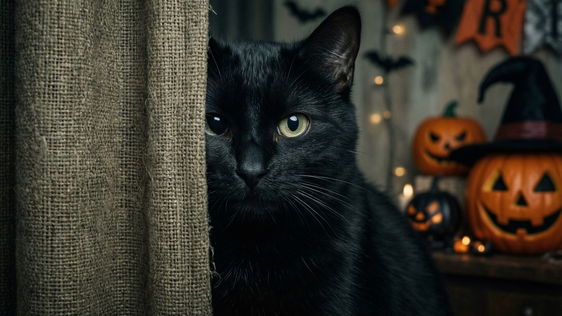 Sluipende Spook Muurpapier