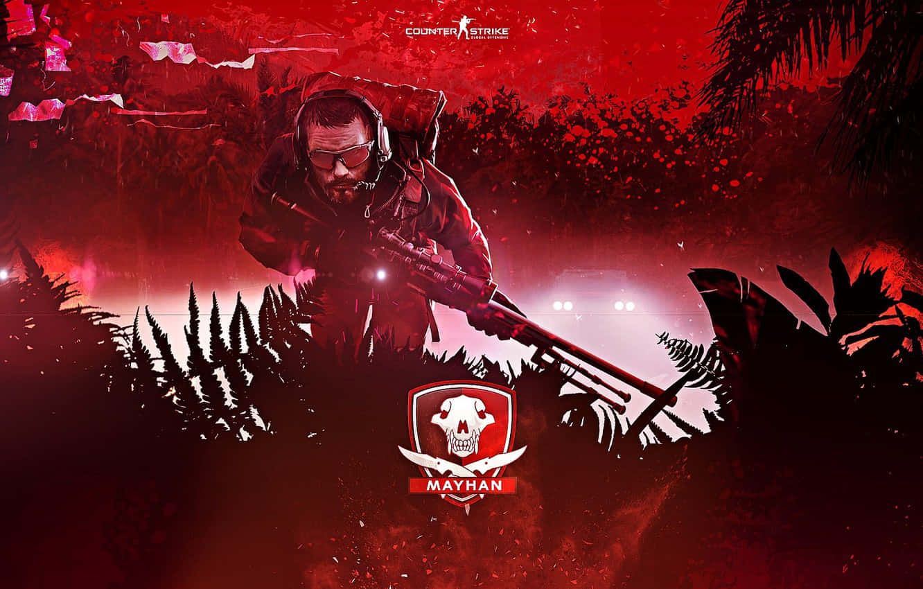Sluit aan by die opwinding van Counter Strike Global Offensive Muurpapier