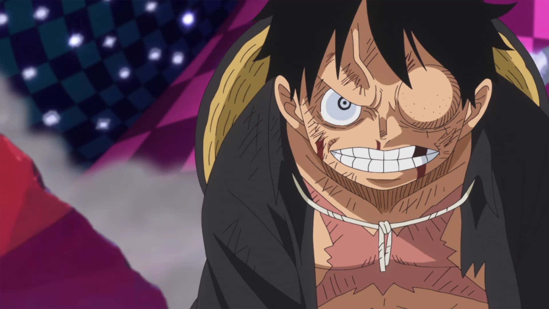 Sluit aan by Strooihoed Luffy op sy Pirate Avontuur! Muurpapier