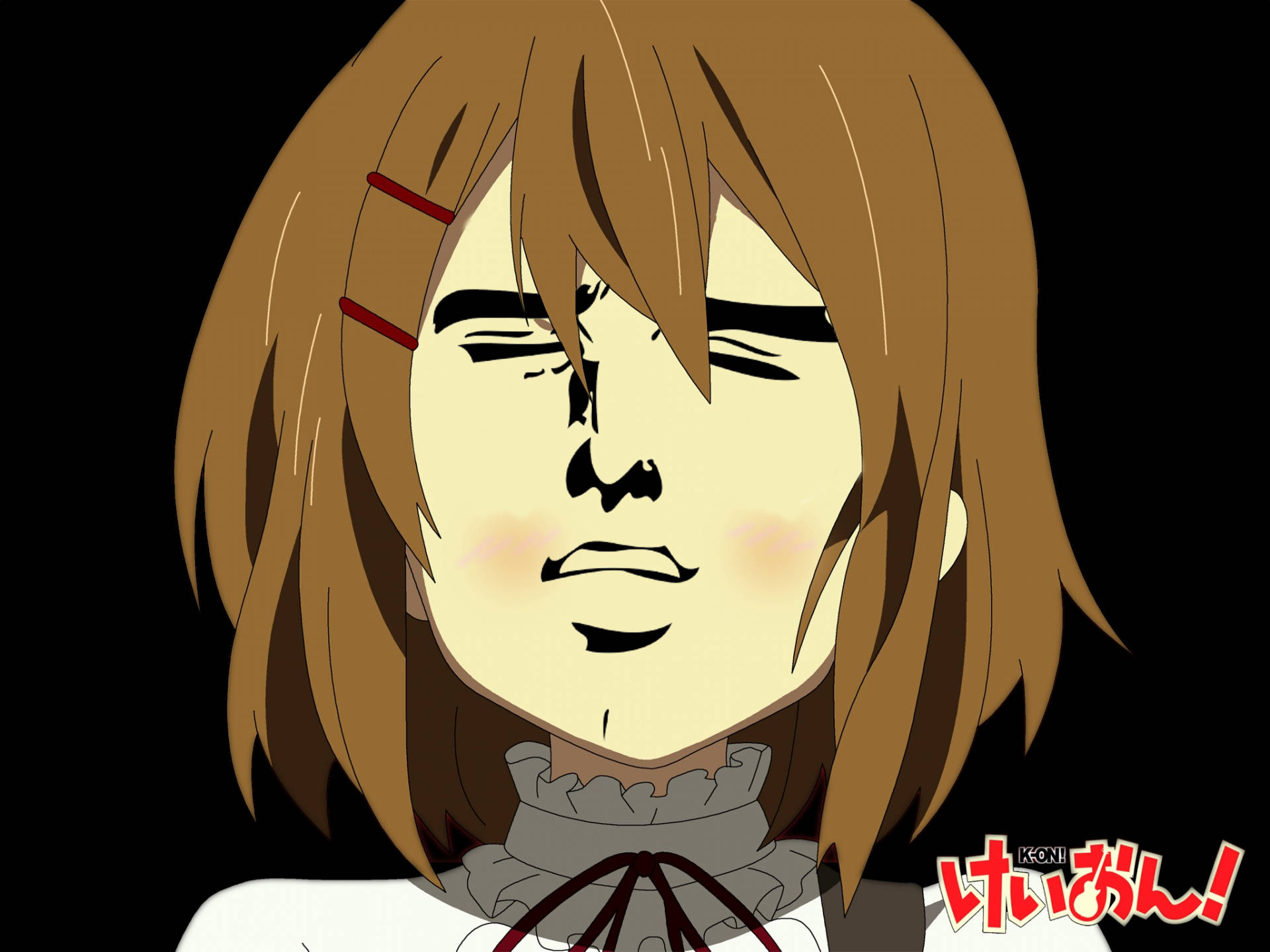 Snaaks Anime Yui Hirasawa Muurpapier