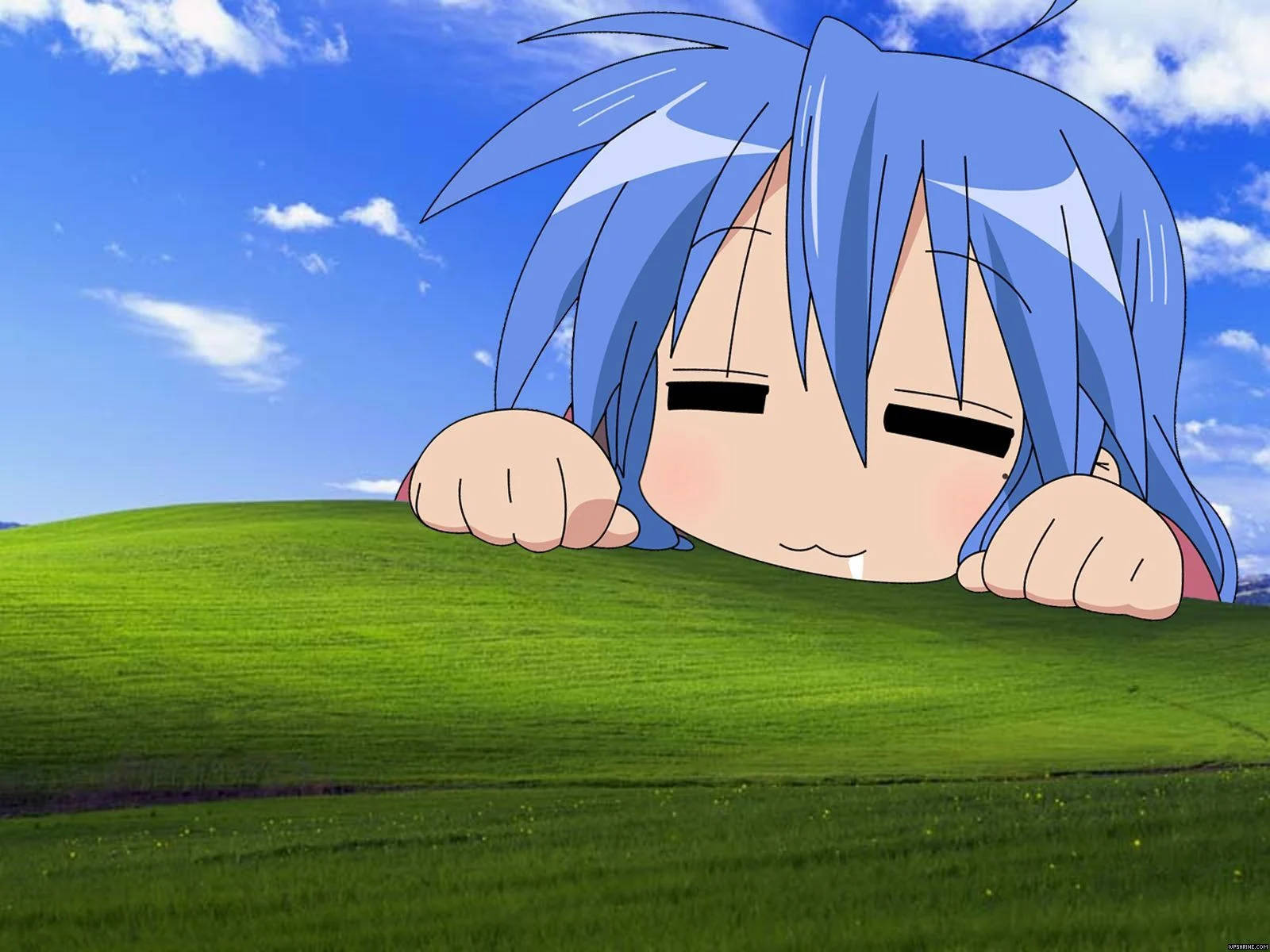 Snaakse Anime Konata Izumi Muurpapier