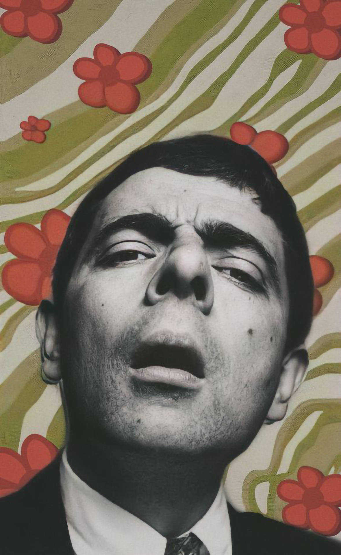 Snaakse Mnr. Bean Estetika Muurpapier