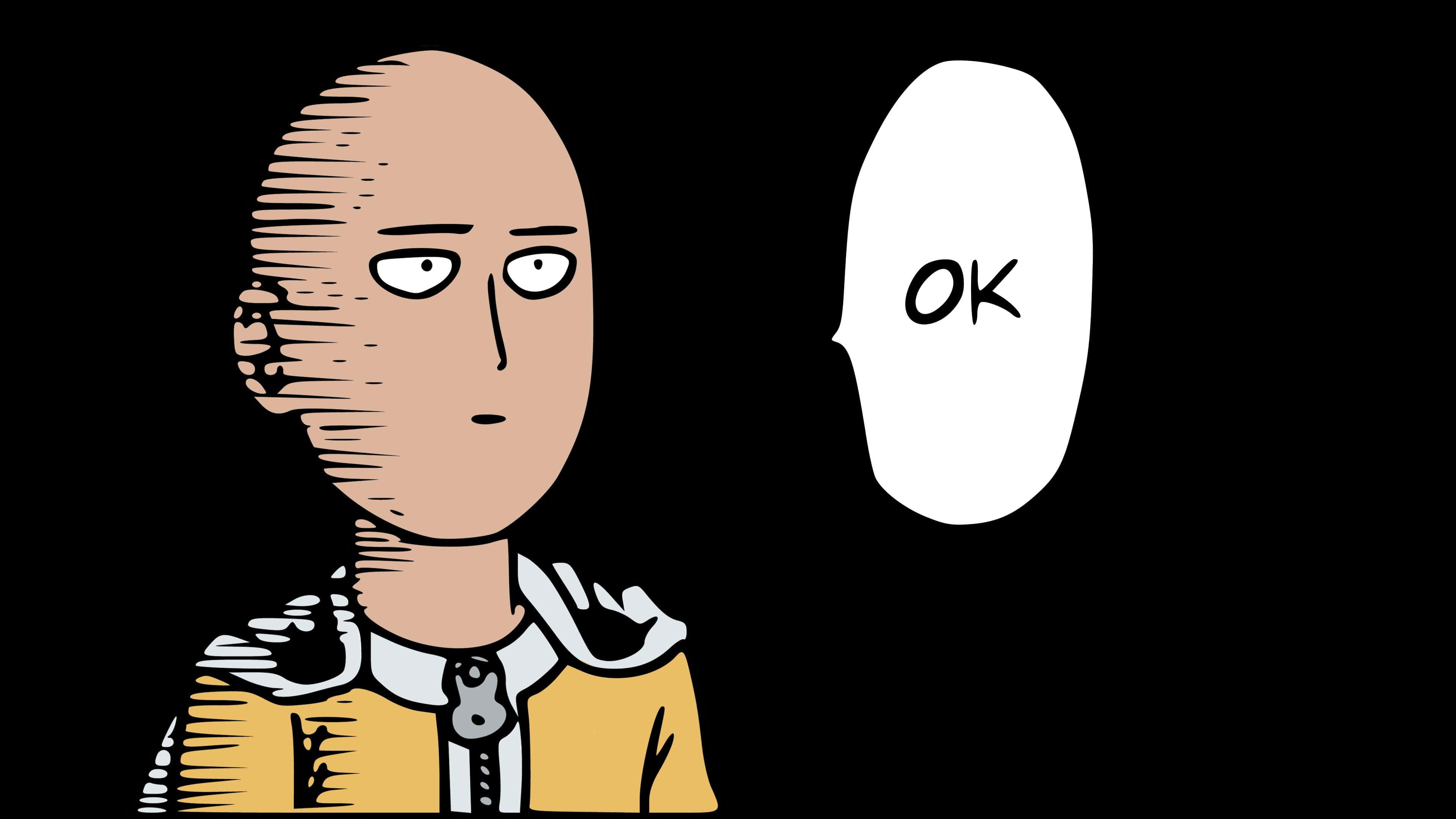 Snaaksie Anime Profielfoto Saitama Muurpapier