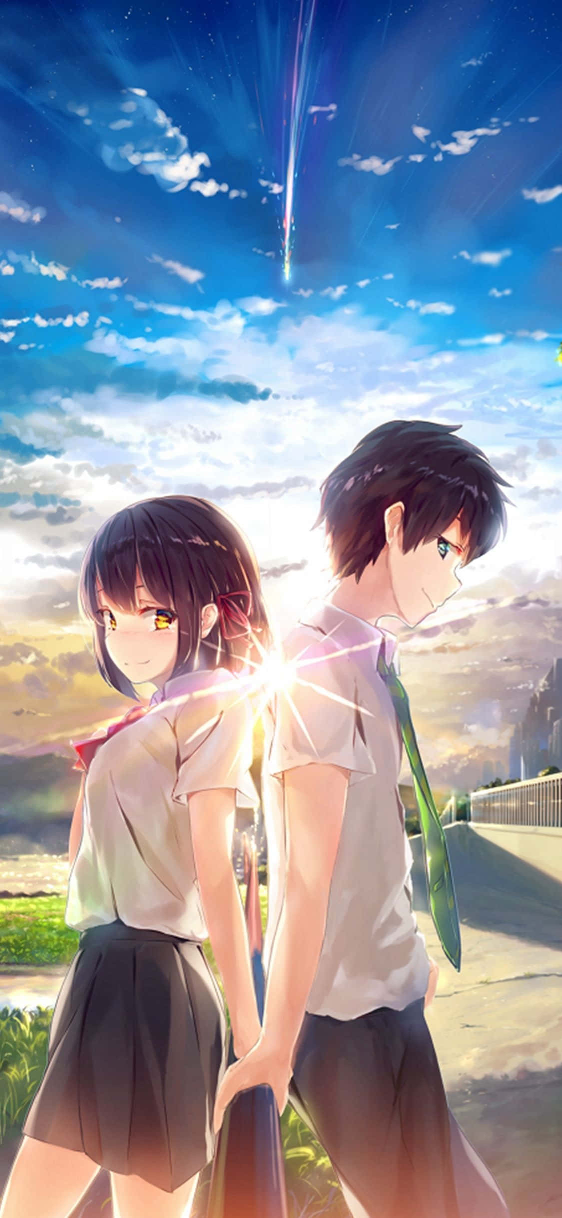Soet Anime Your Name.2016 film Muurpapier