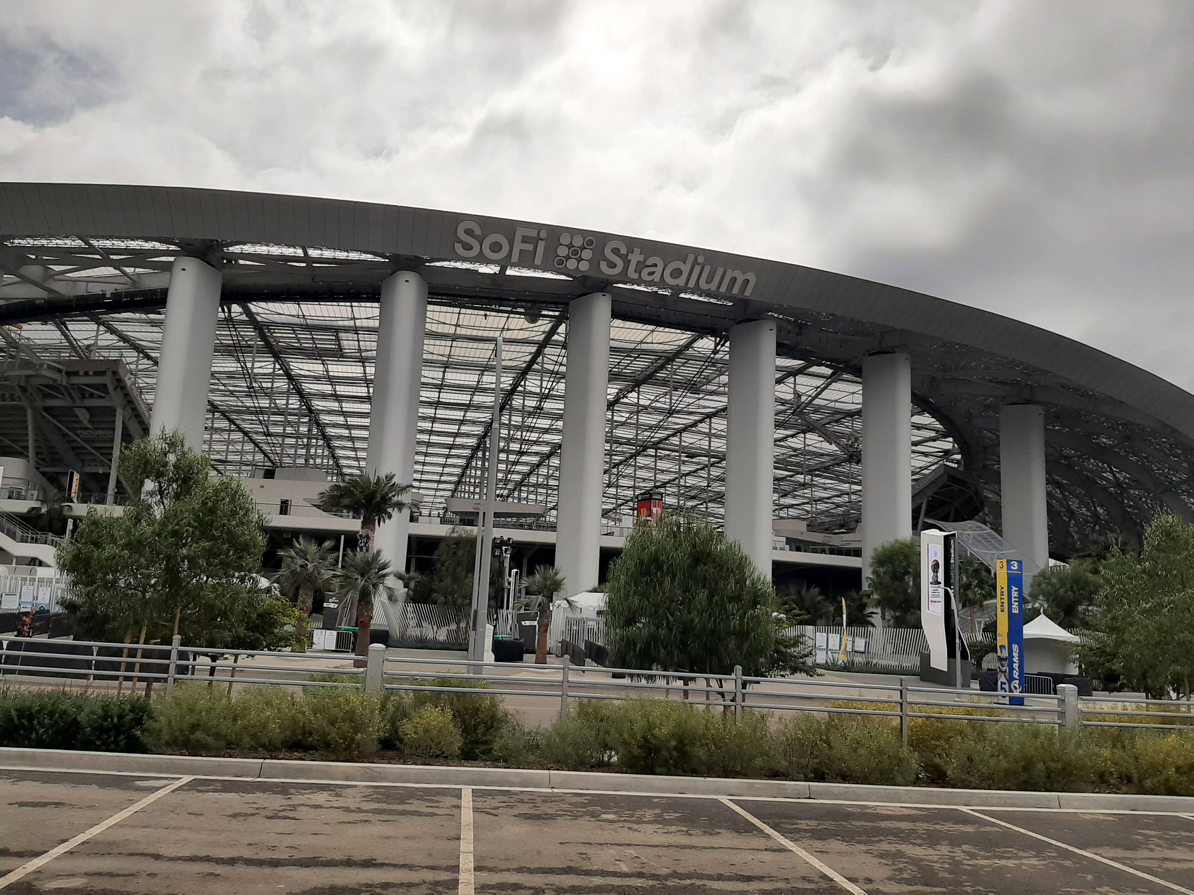 SoFi-stadion NFL-voetbalplek Muurpapier