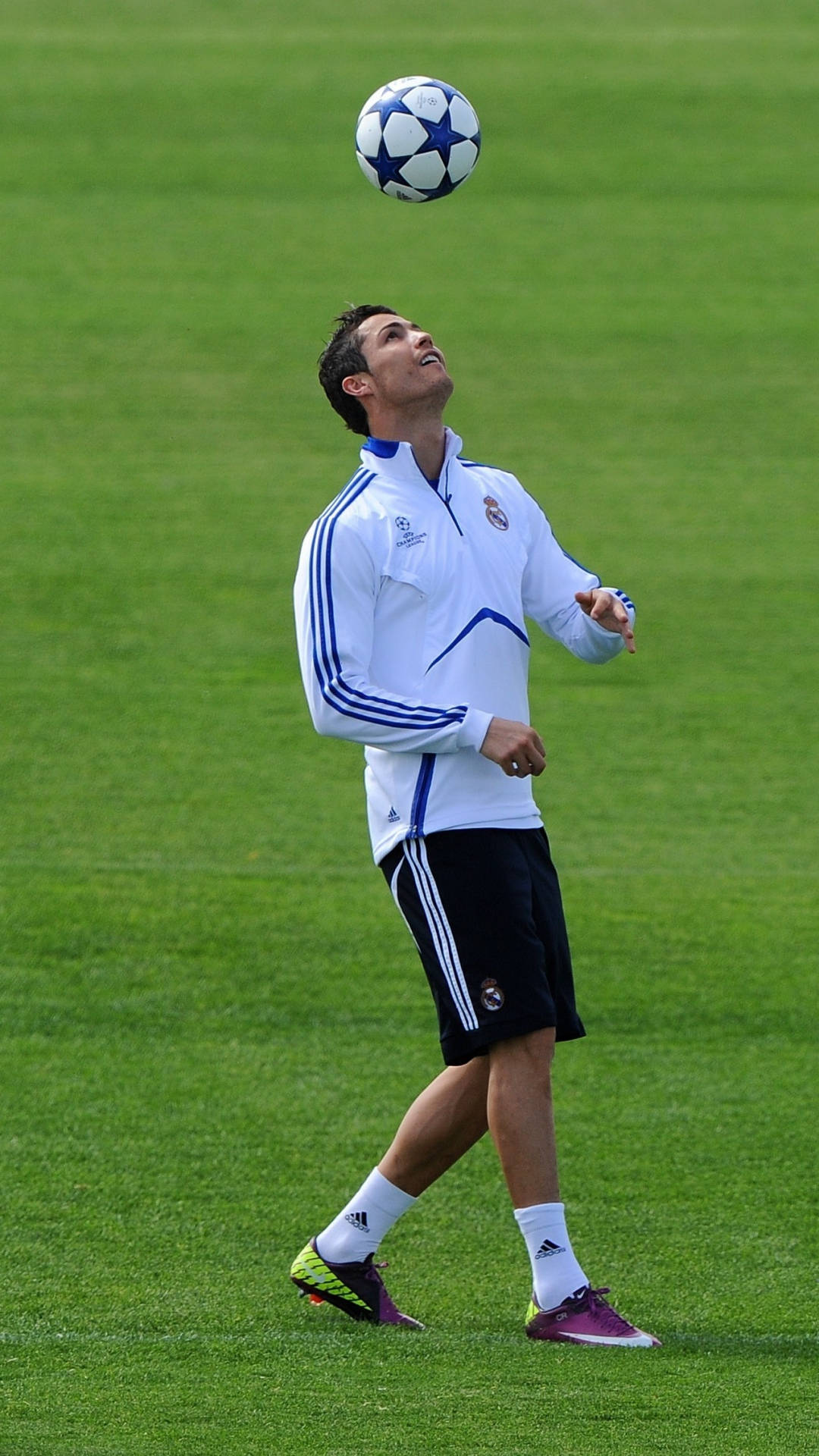 Sokkerfoefies Cristiano Ronaldo iPhone — Sokker GIF Muurpapier
