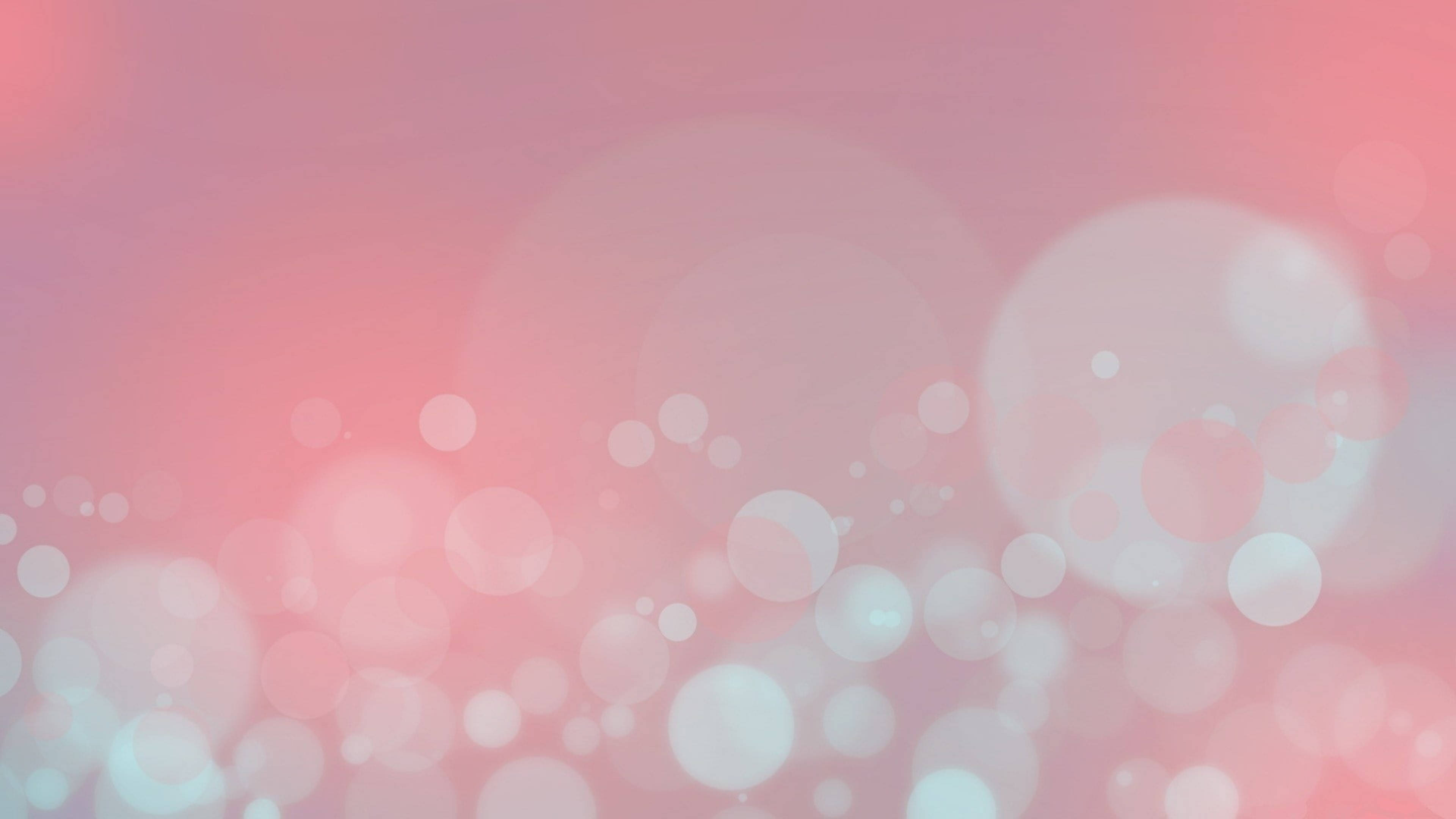 Soliede Pastel Pienk Bokeh Muurpapier