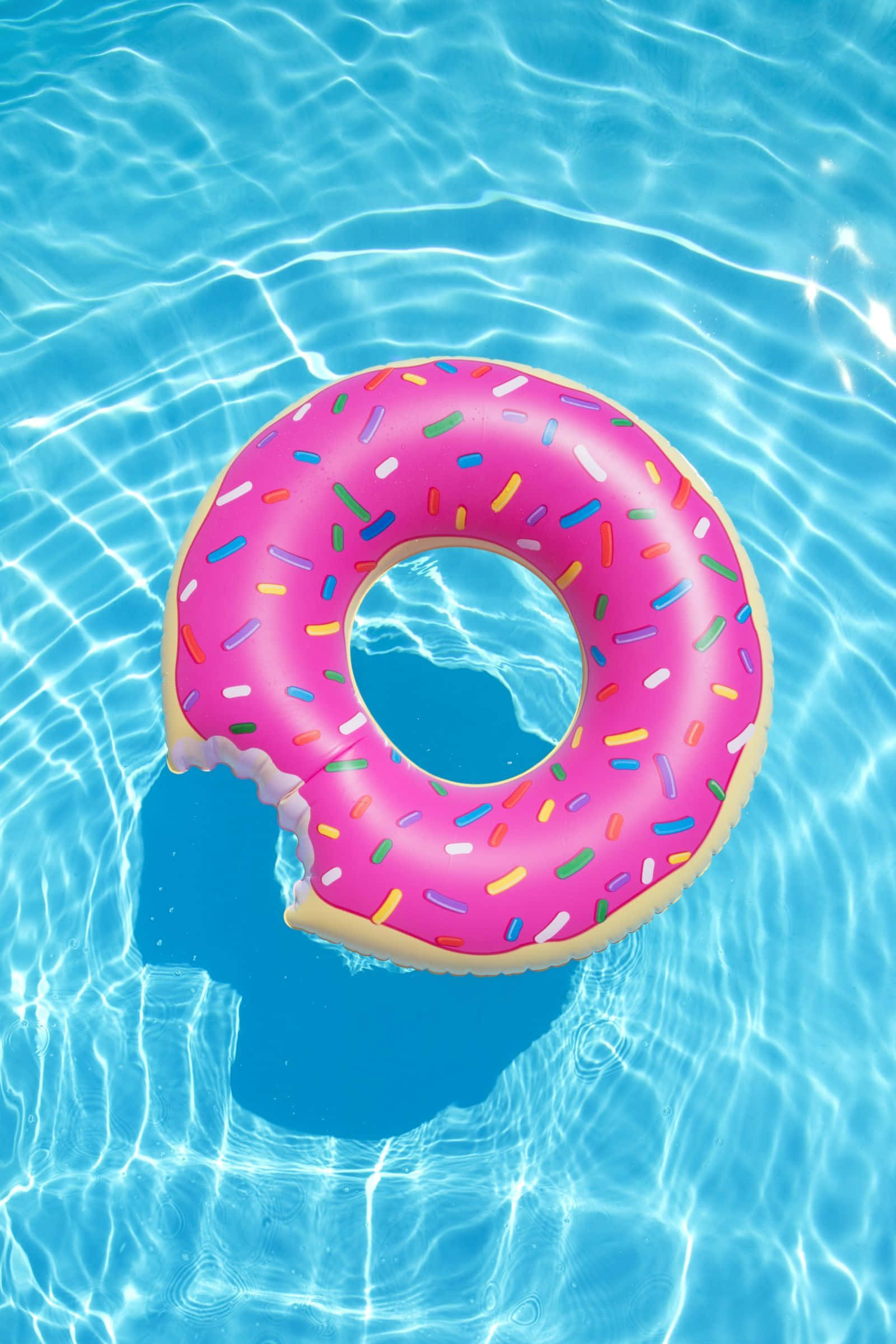 Somer Pret Donut Drywer Muurpapier