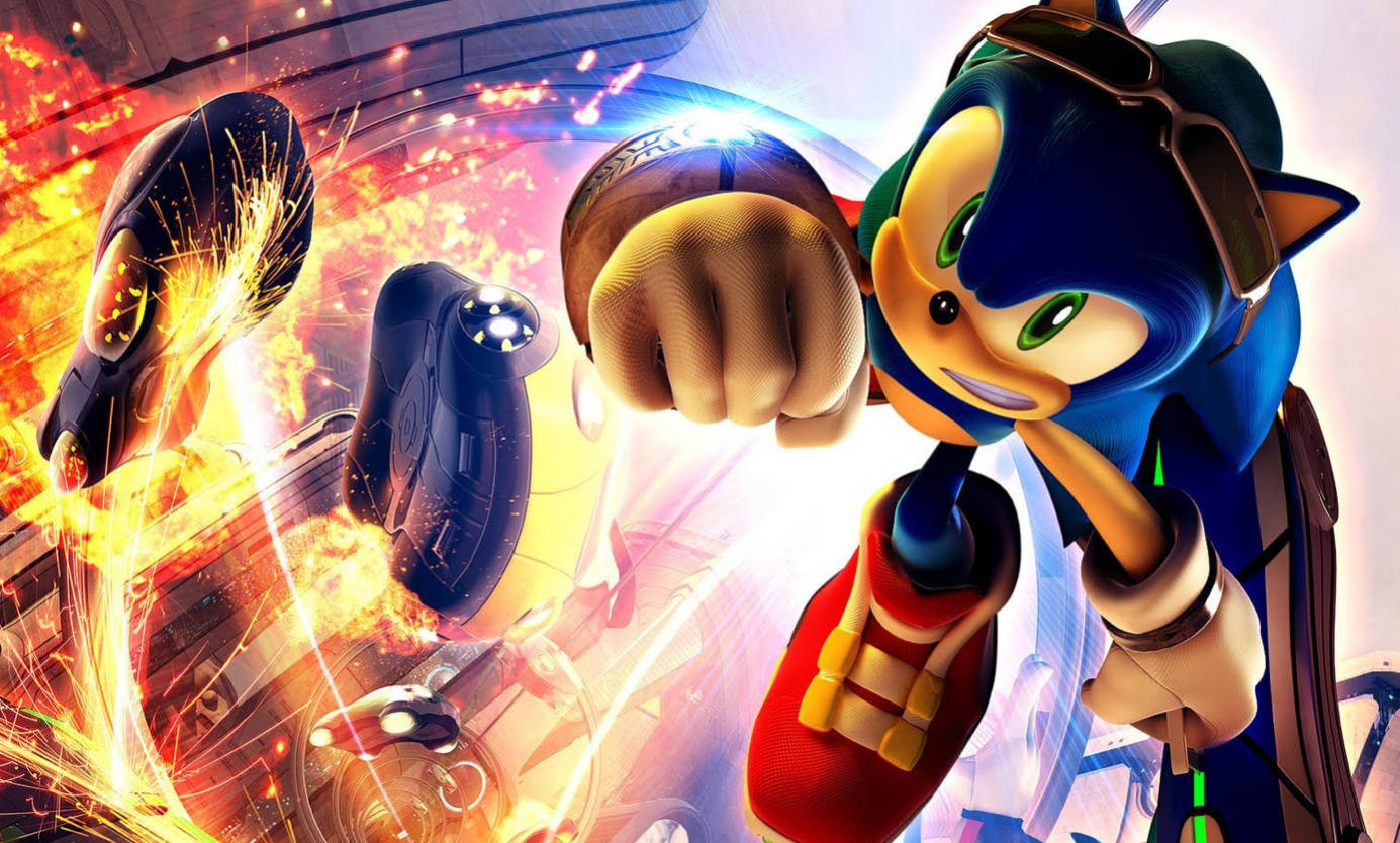 Sonic 4K Prentjie Muurpapier