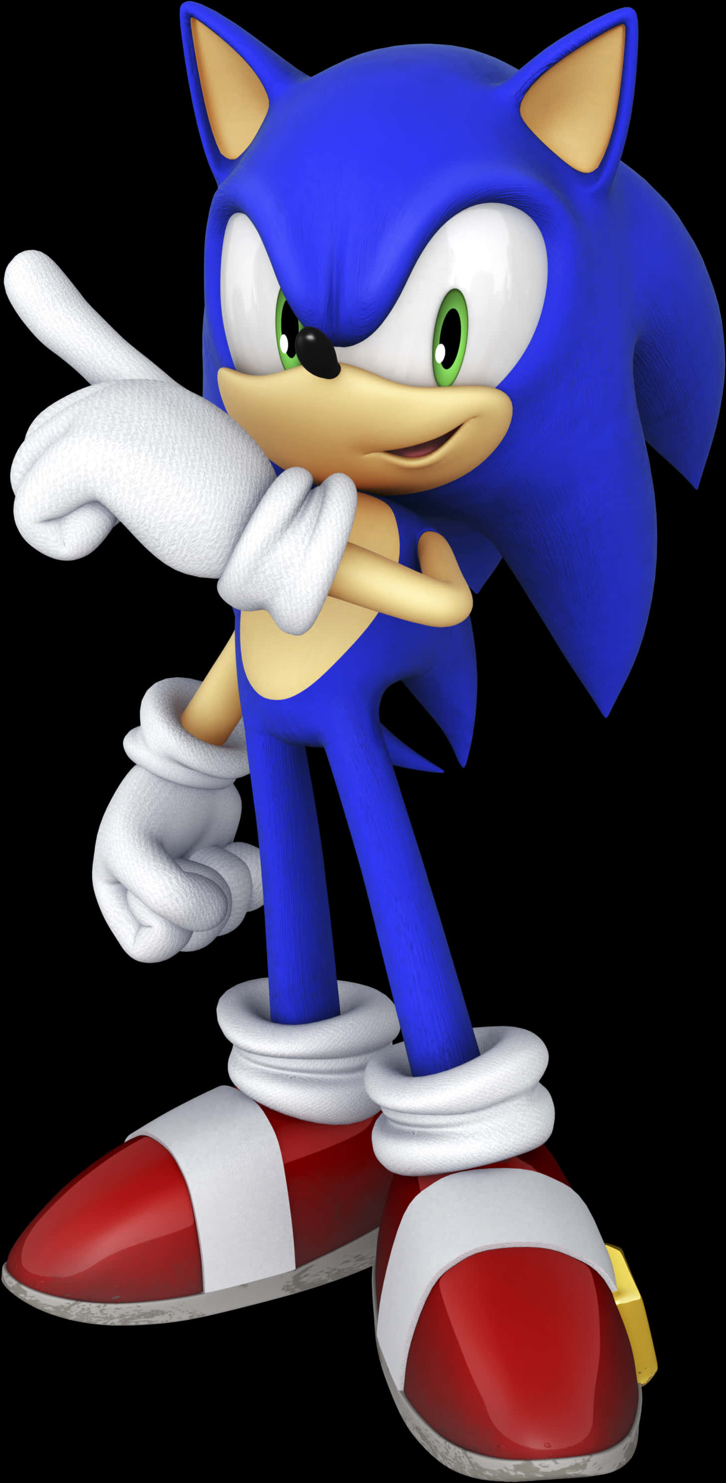 Sonic Die Ystervark Wys Muurpapier